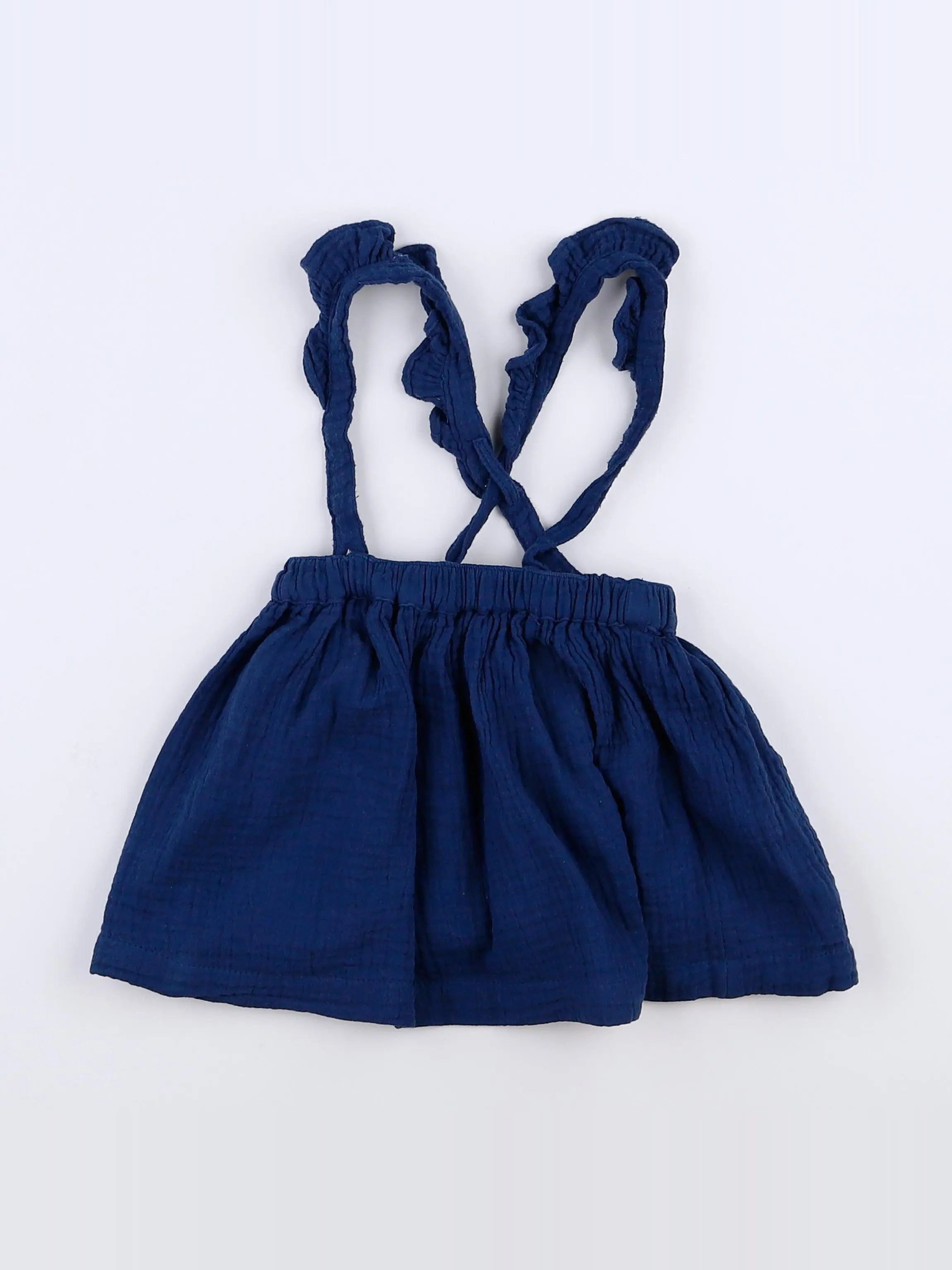 Vertbaudet - jupe bleu - 18 mois