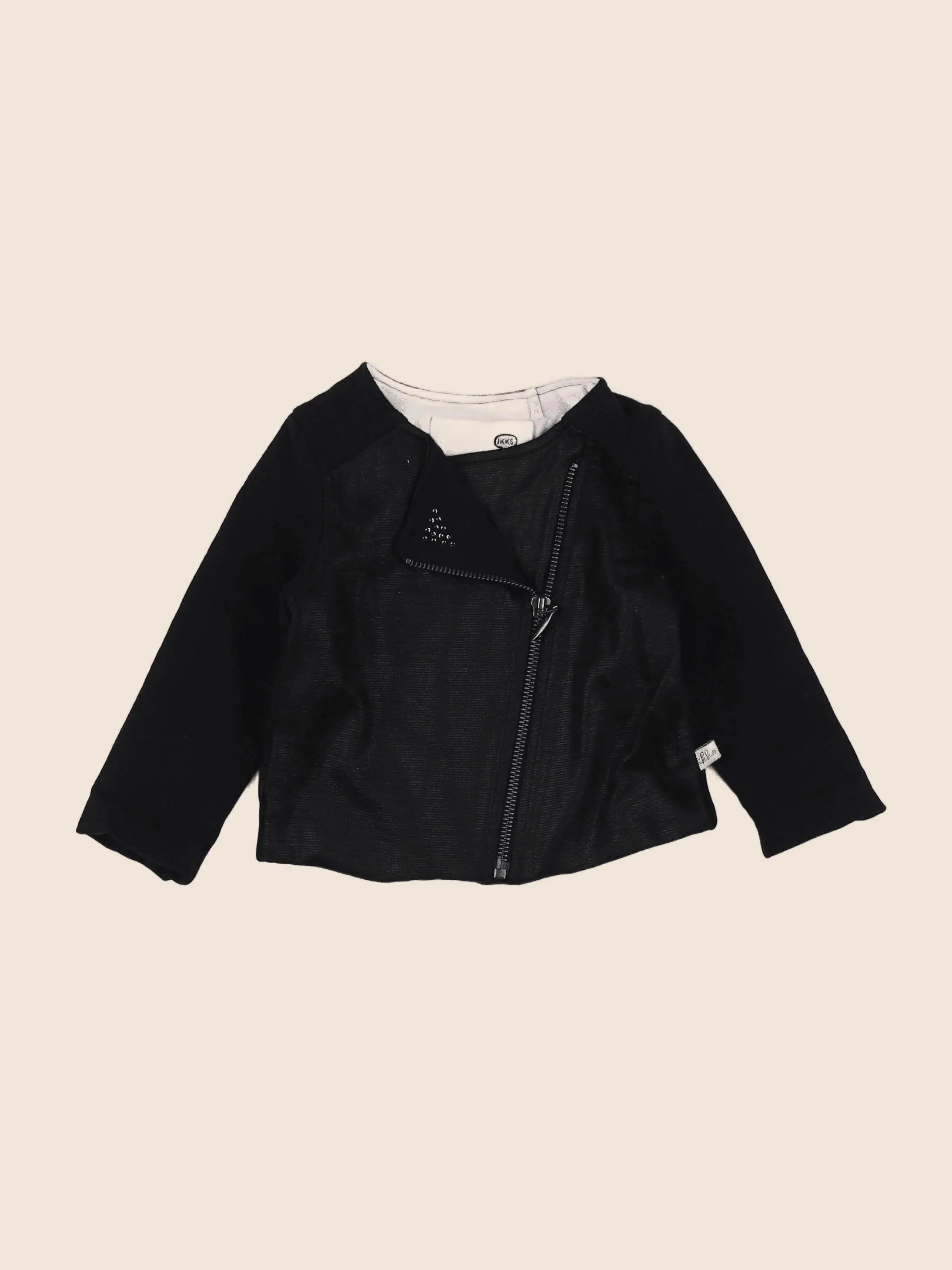 IKKS - veste noir - 12 mois