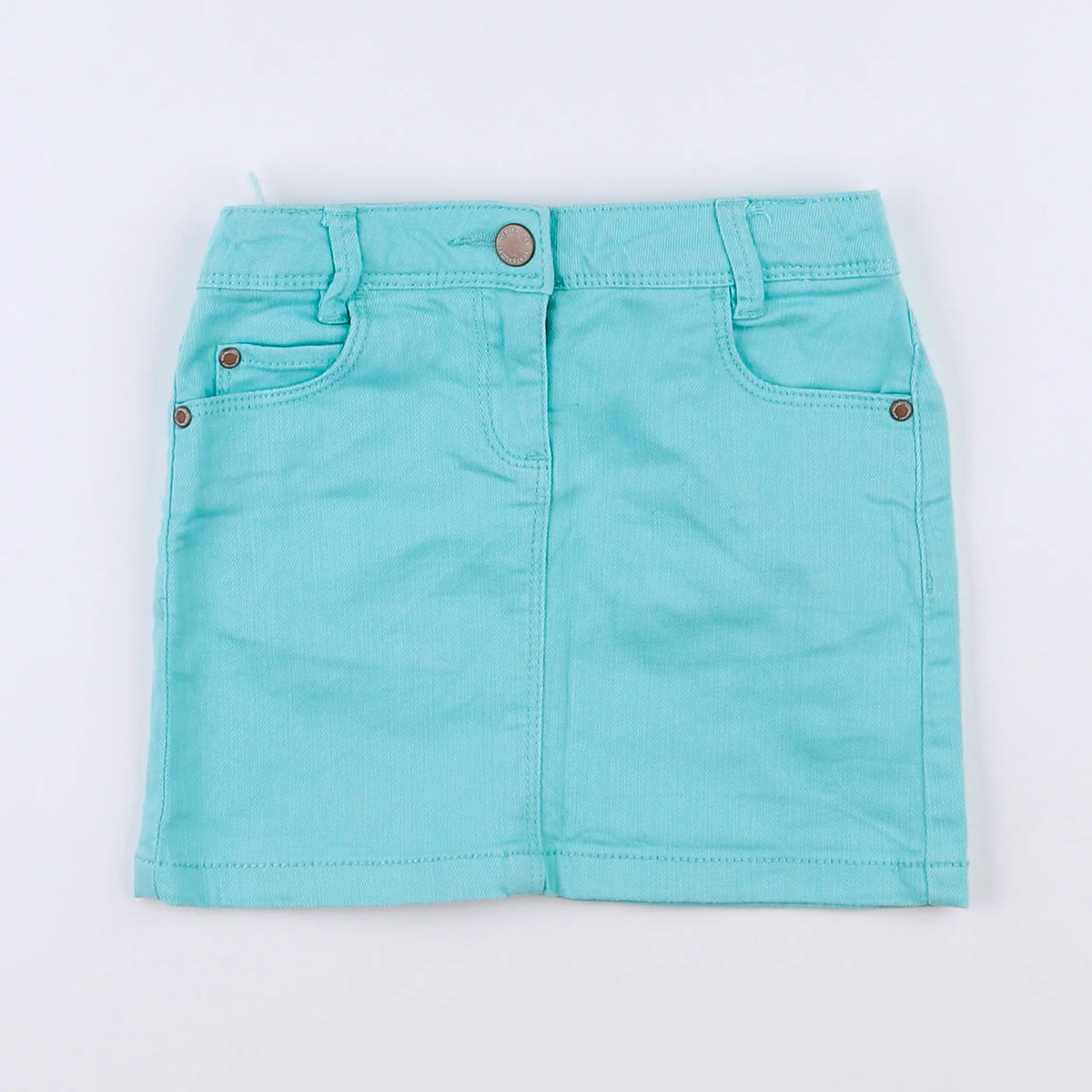 Vertbaudet - jupe bleu - 4 ans