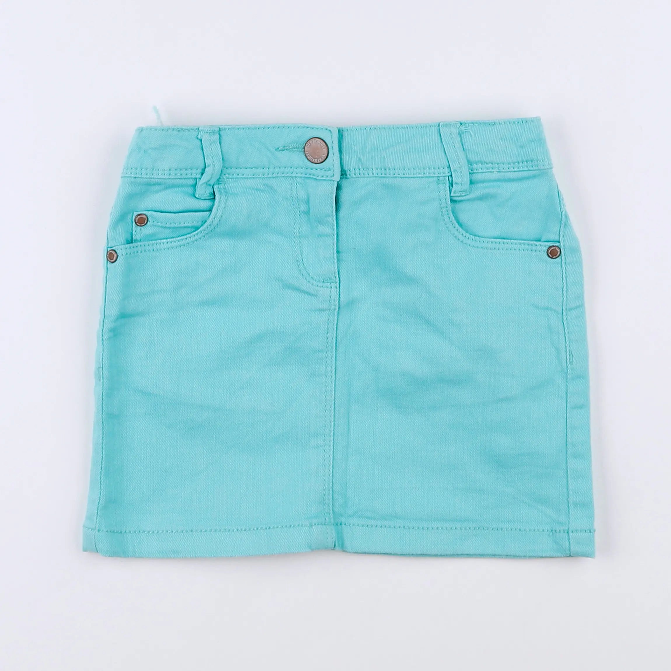Vertbaudet - jupe bleu - 4 ans