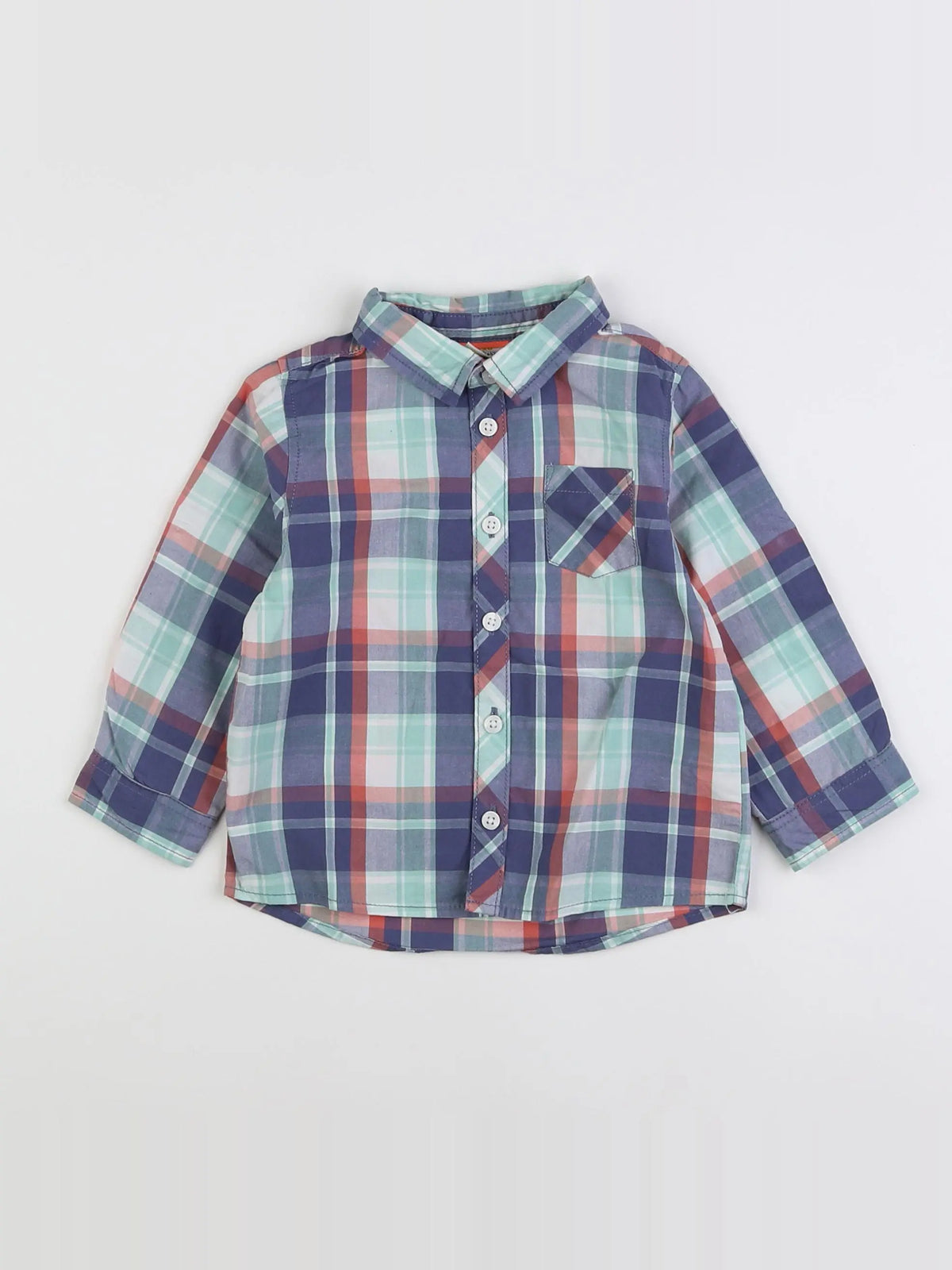 Tape à l'oeil - chemise multicolore - 18 mois