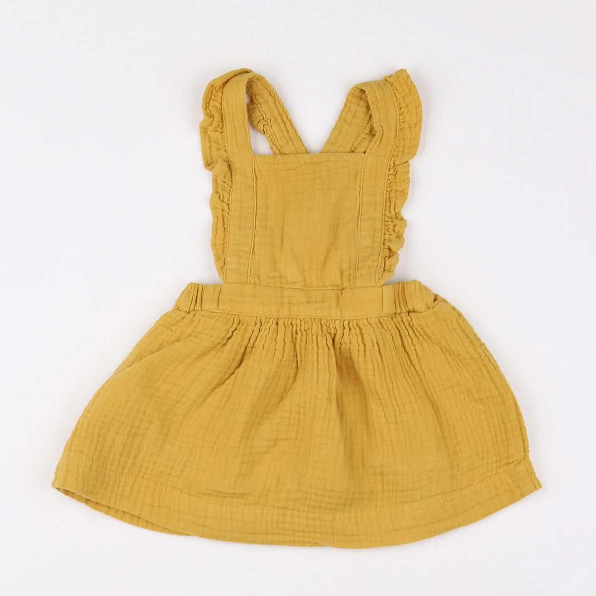 Vertbaudet - robe jaune - 9 mois