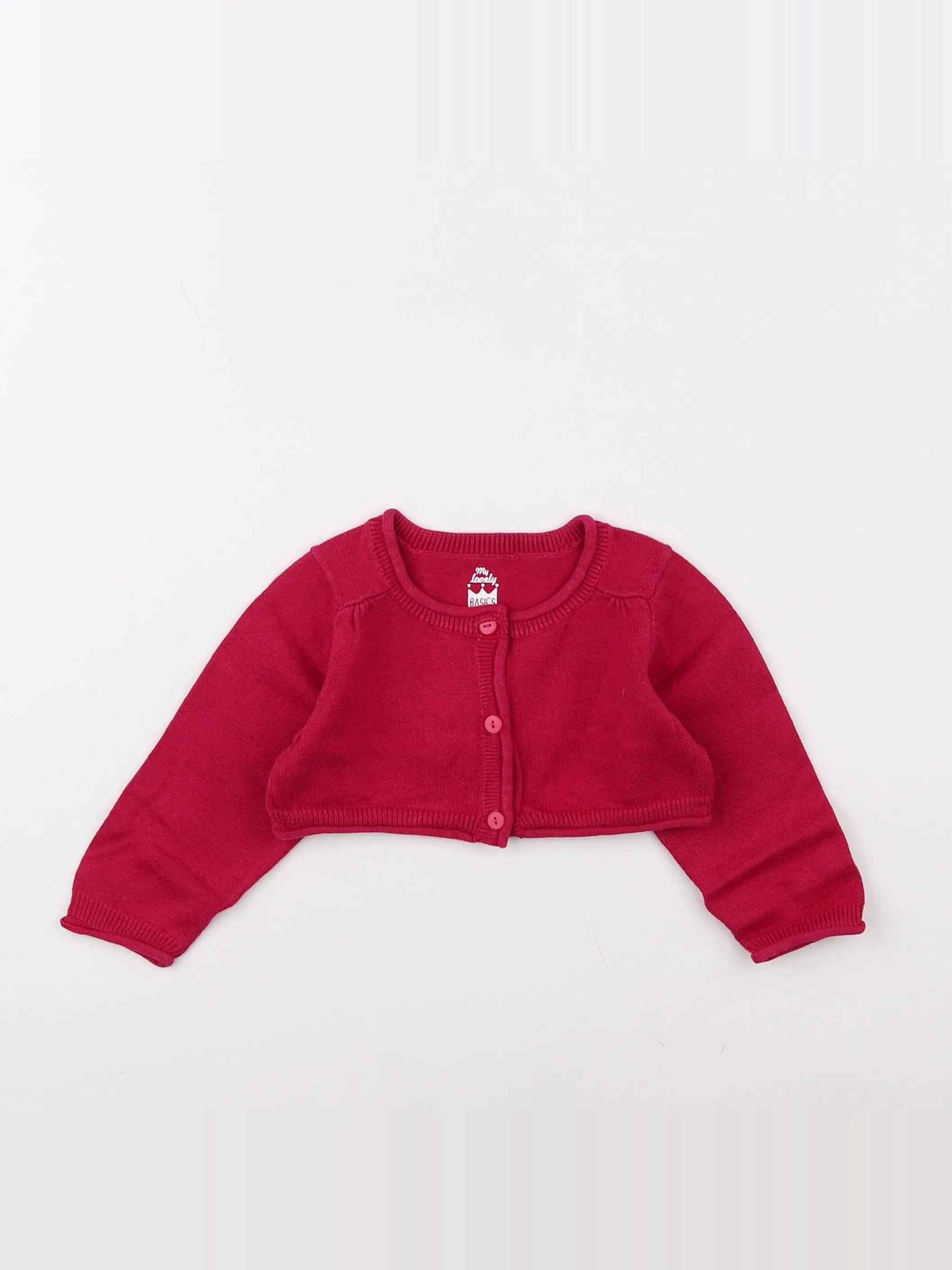 Tape à l'oeil - gilet rose - 9 mois