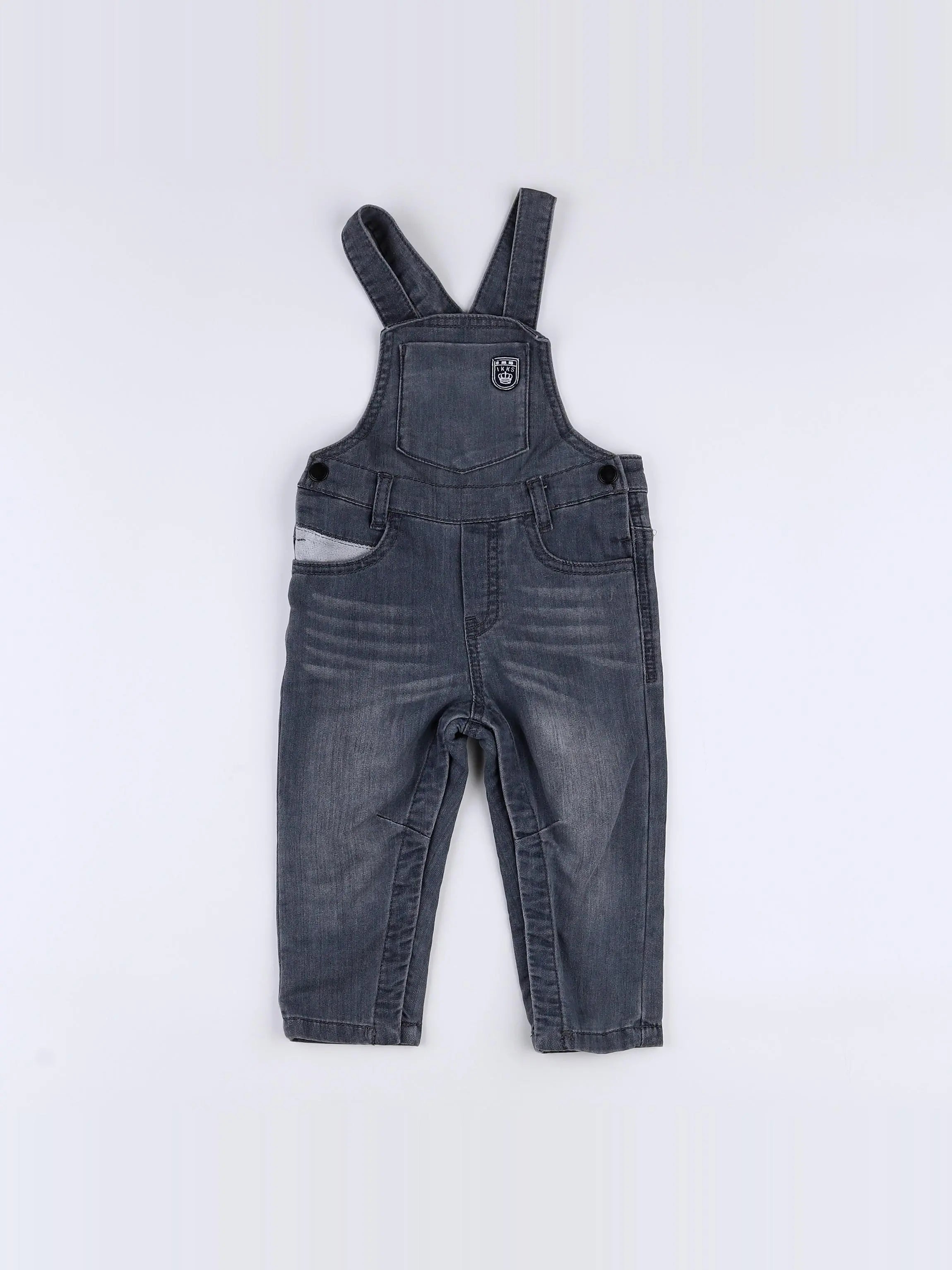 IKKS - salopette gris - 18 mois