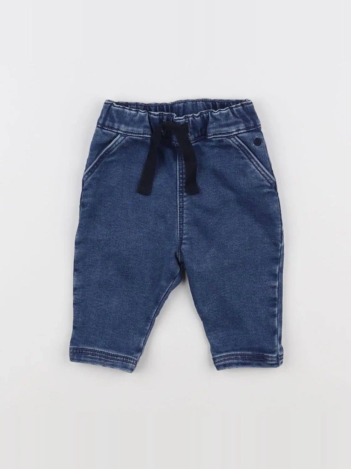 Petit Bateau - jean bleu - 3 mois