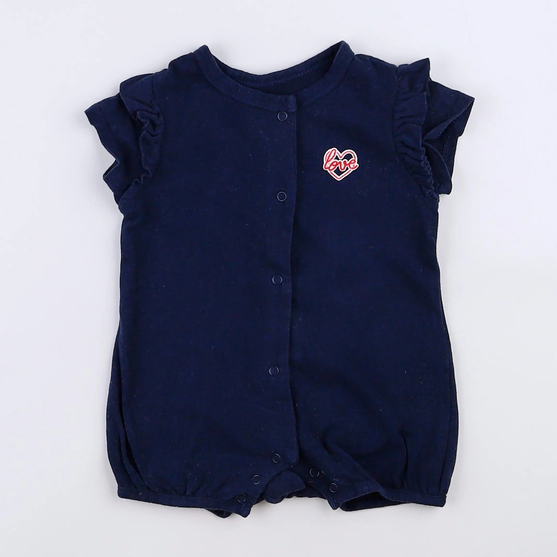 Vertbaudet - combinaison bleu - 3 mois