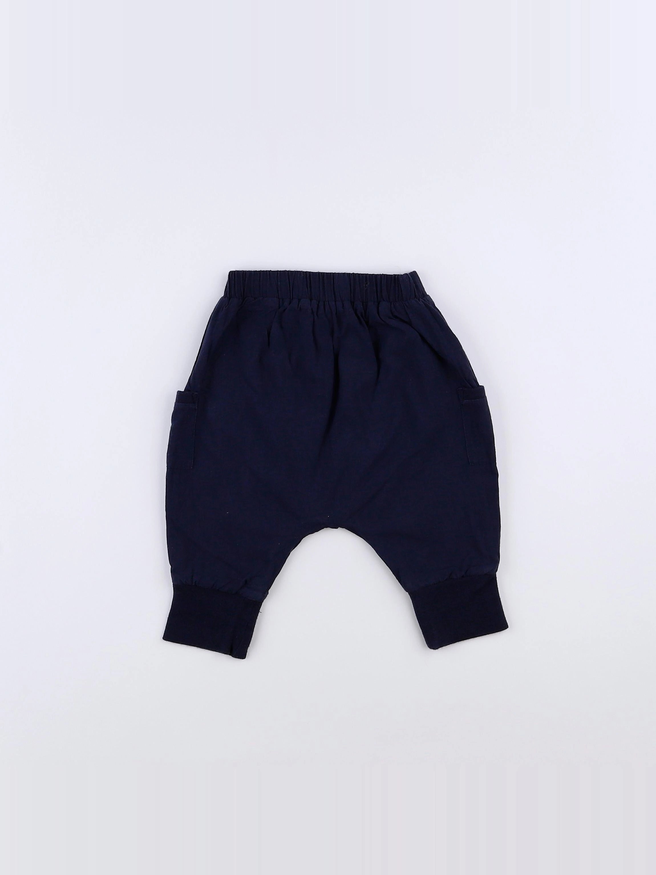 Boutchou - sarouel bleu - 3 mois