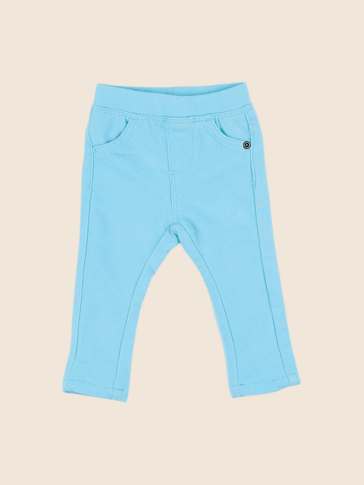 Vertbaudet - jegging bleu - 3 mois