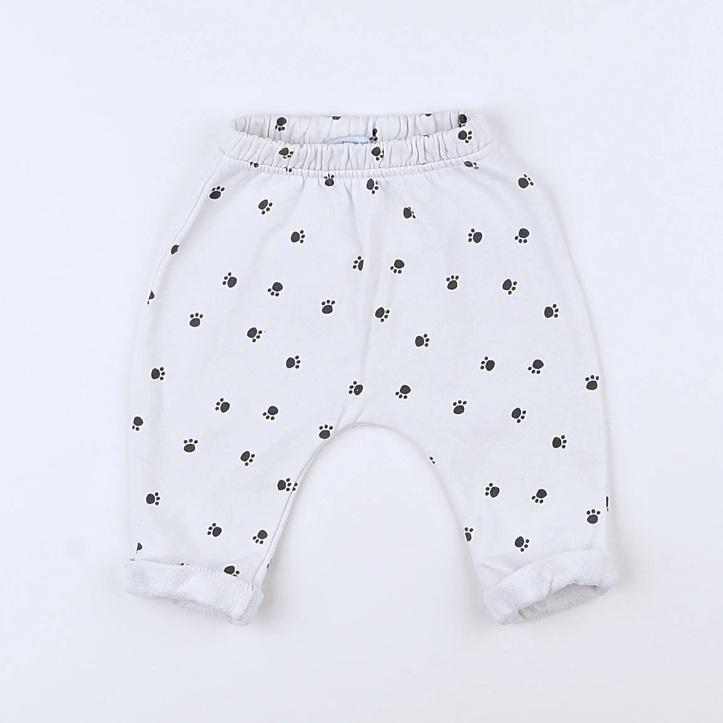 Vertbaudet - sarouel blanc - 3 mois