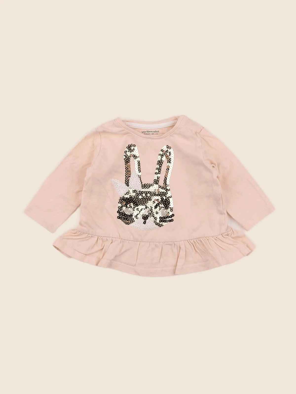 Vertbaudet - tee-shirt rose - 3 mois