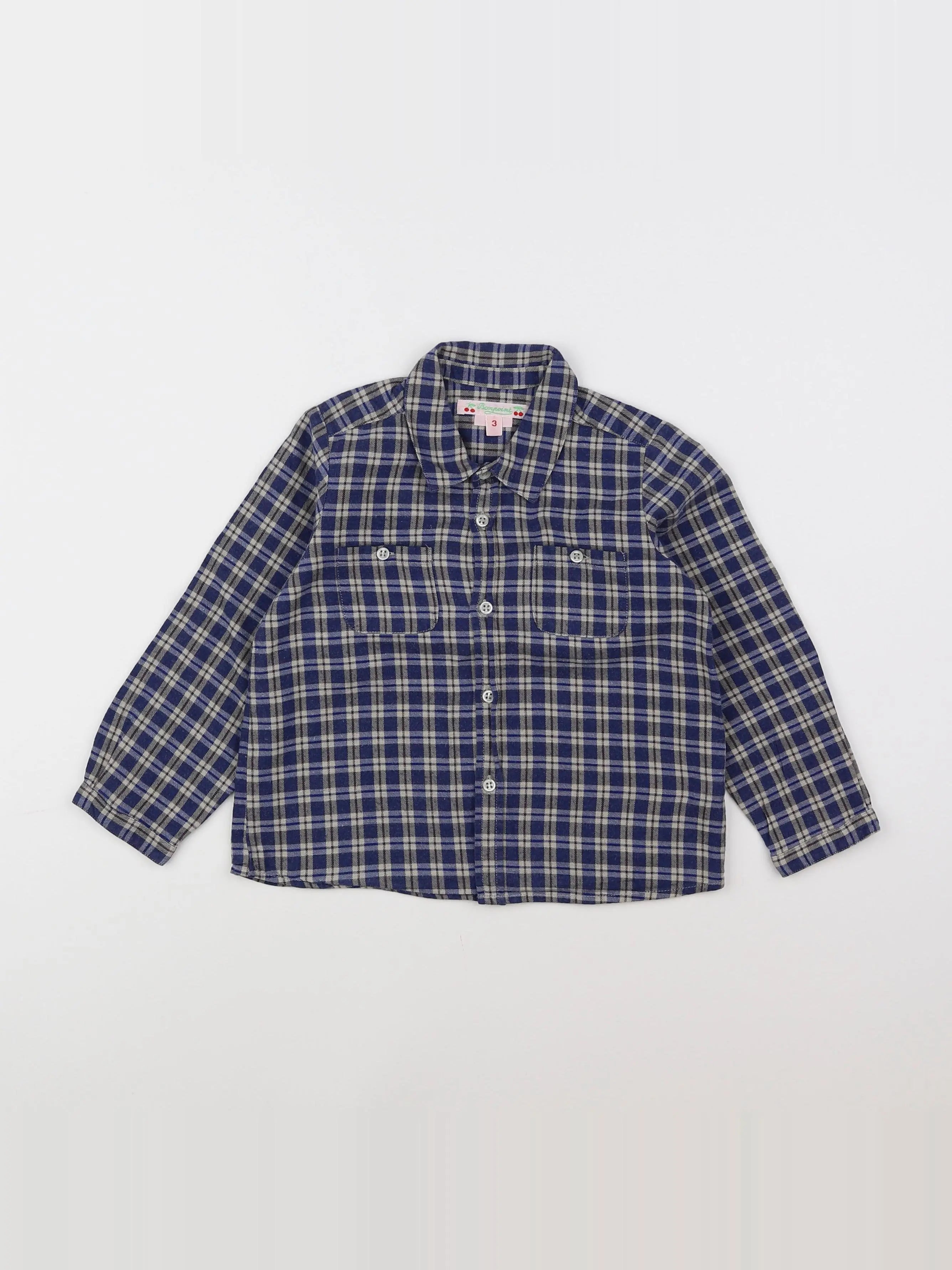 Bonpoint - chemise multicolore - 3 ans