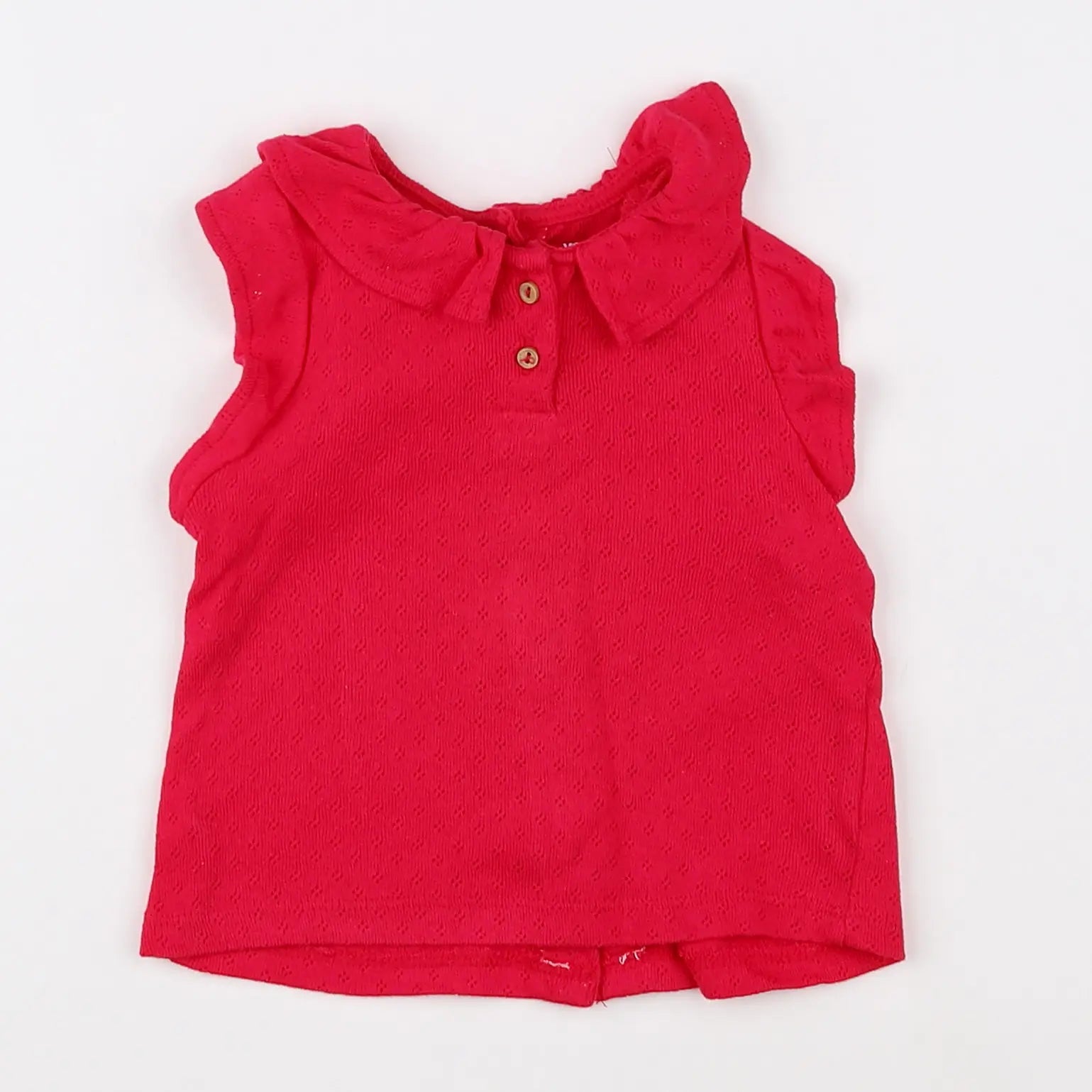 Vertbaudet - tee-shirt rose - 9 mois