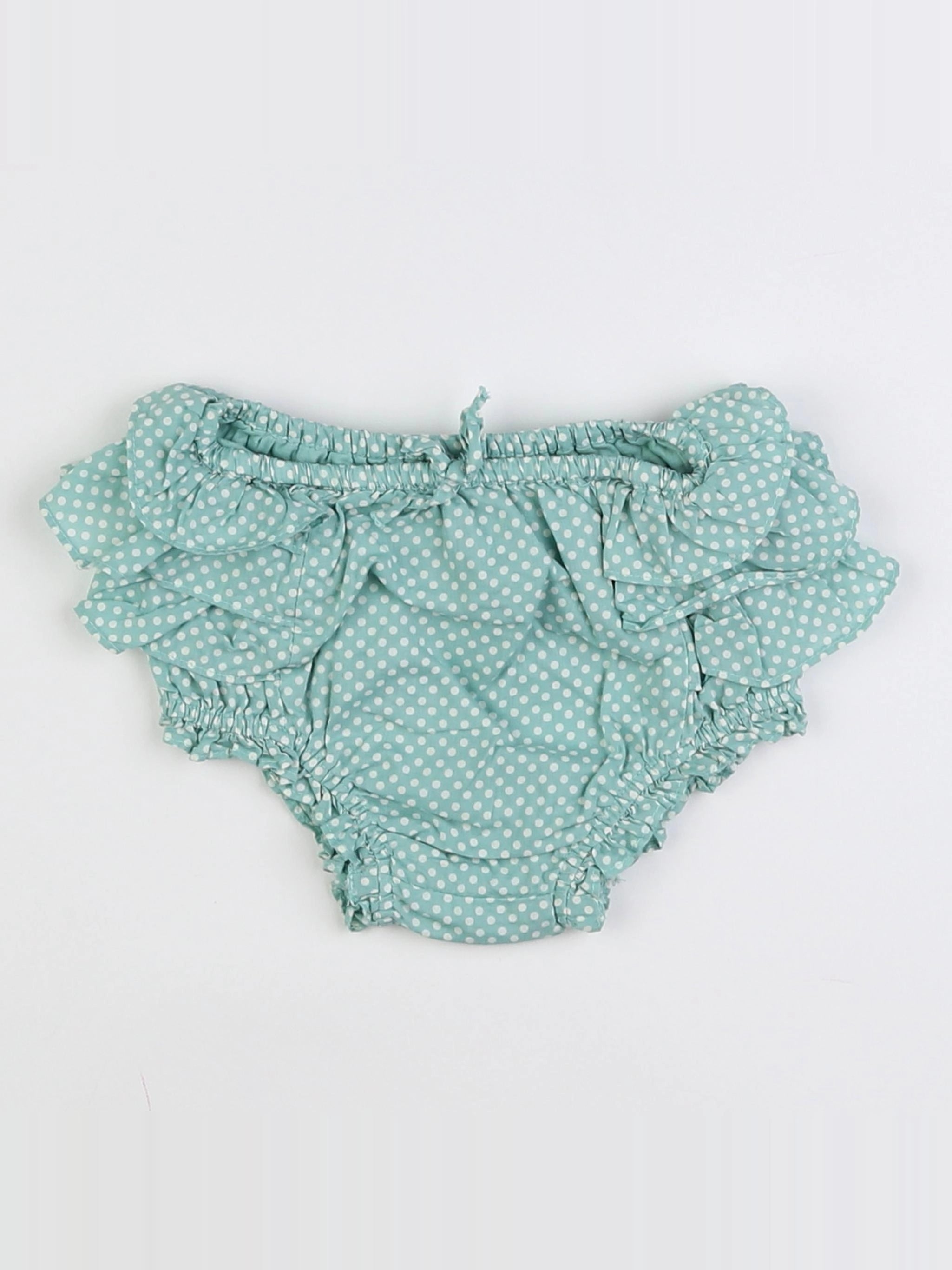 GAP - bloomer bleu, blanc - 3/6 mois