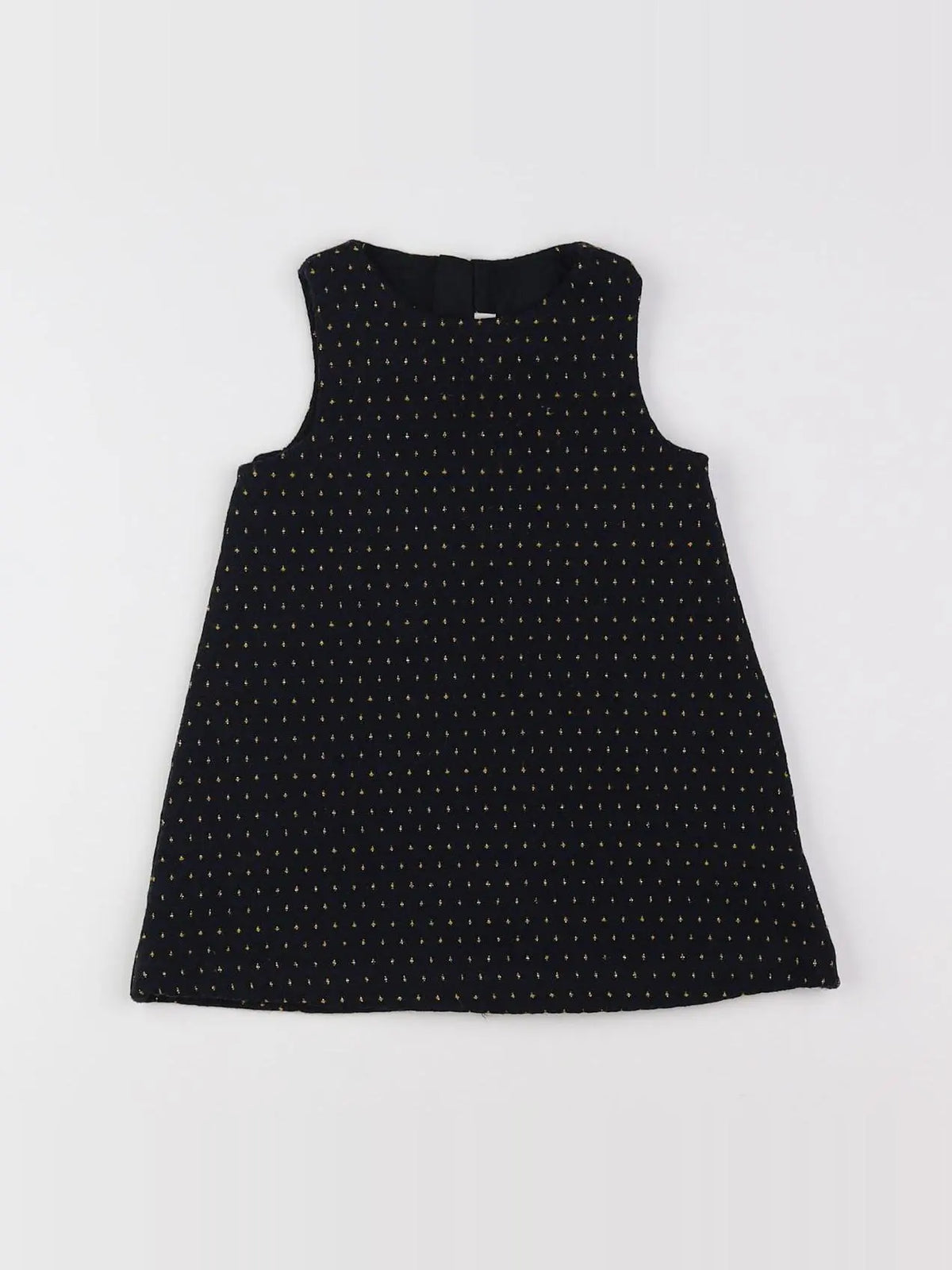 Natalys - robe bleu, or - 12 mois