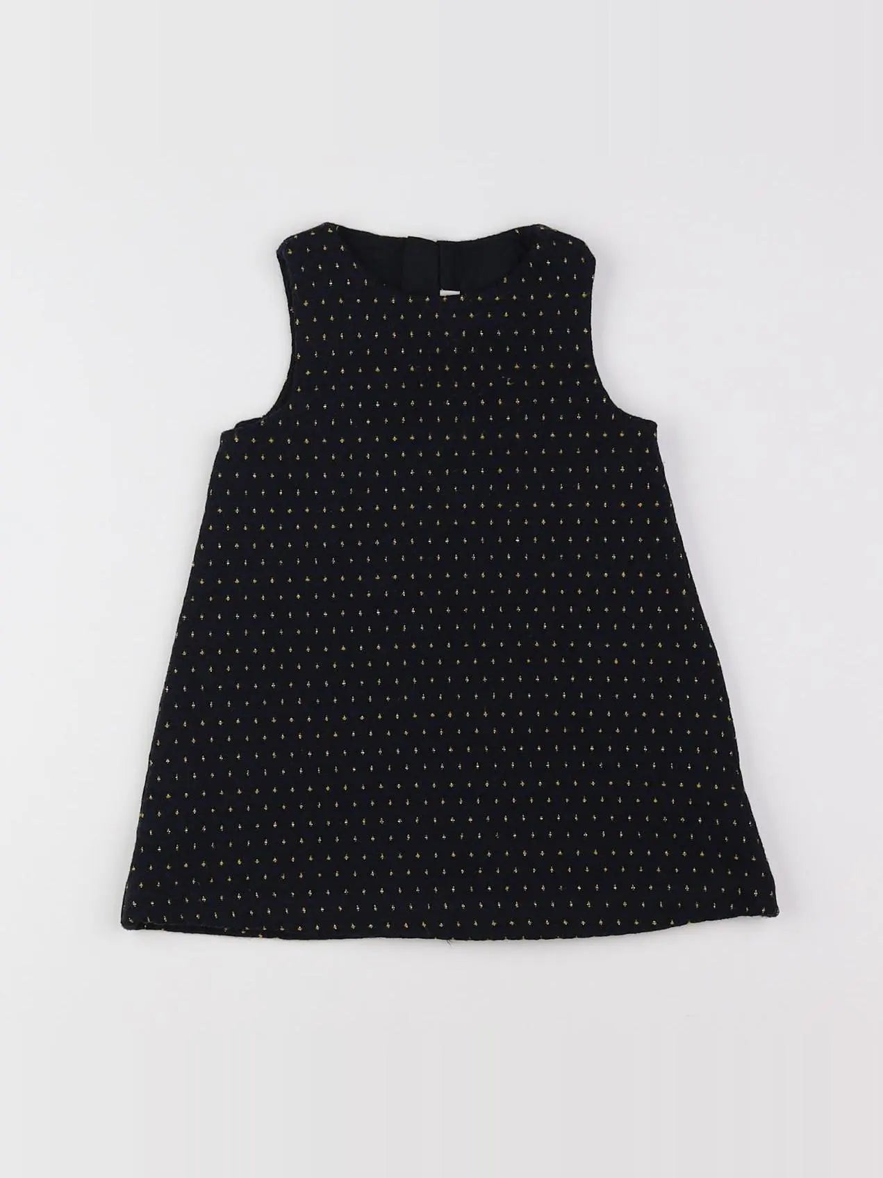 Natalys - robe bleu, or - 12 mois
