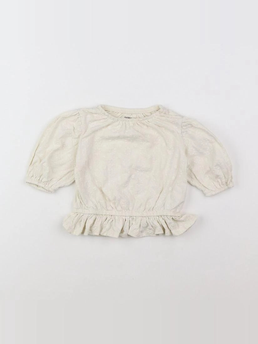 Vertbaudet - blouse blanc - 2 ans