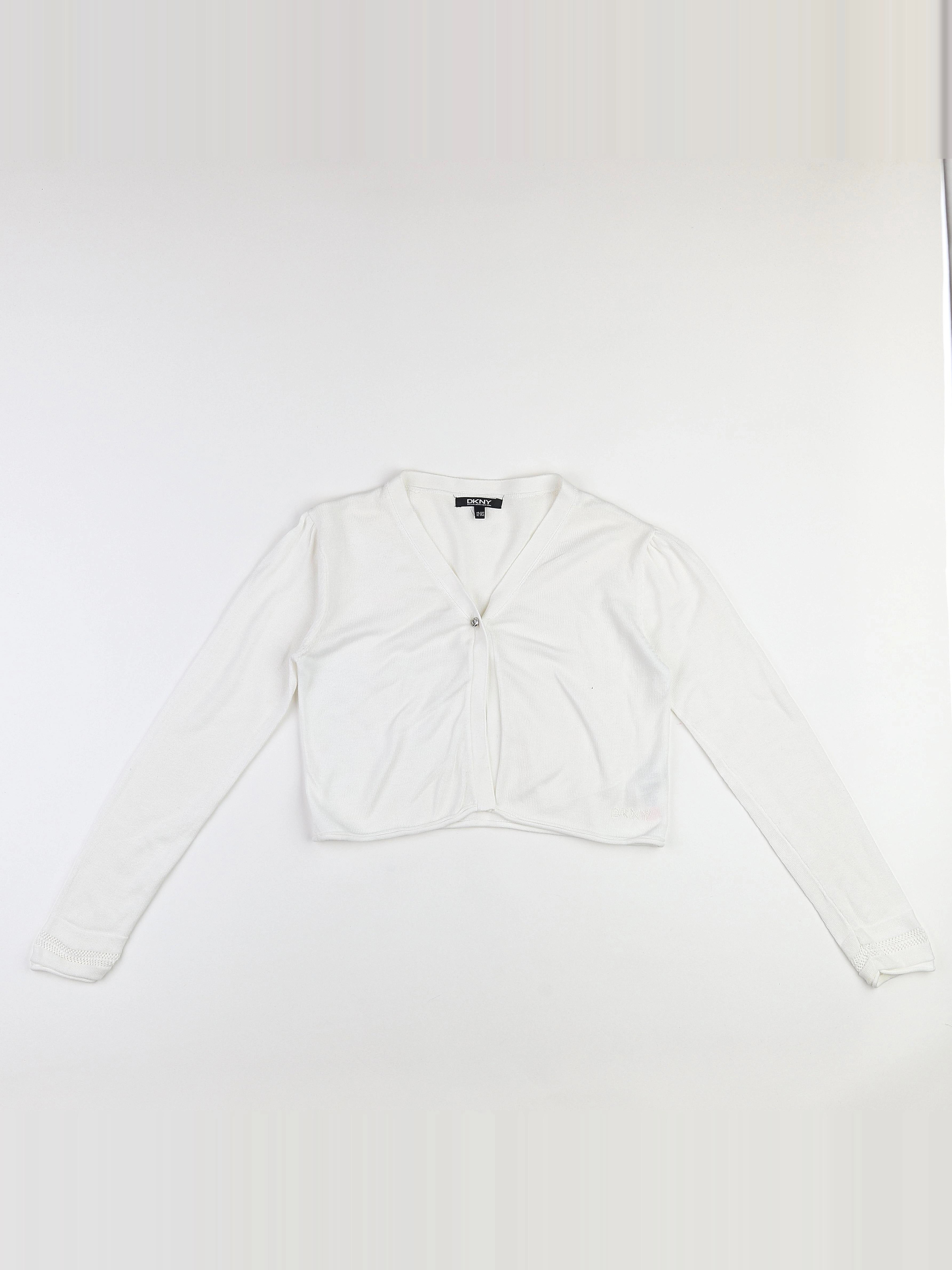 Dkny - gilet blanc - 12 ans