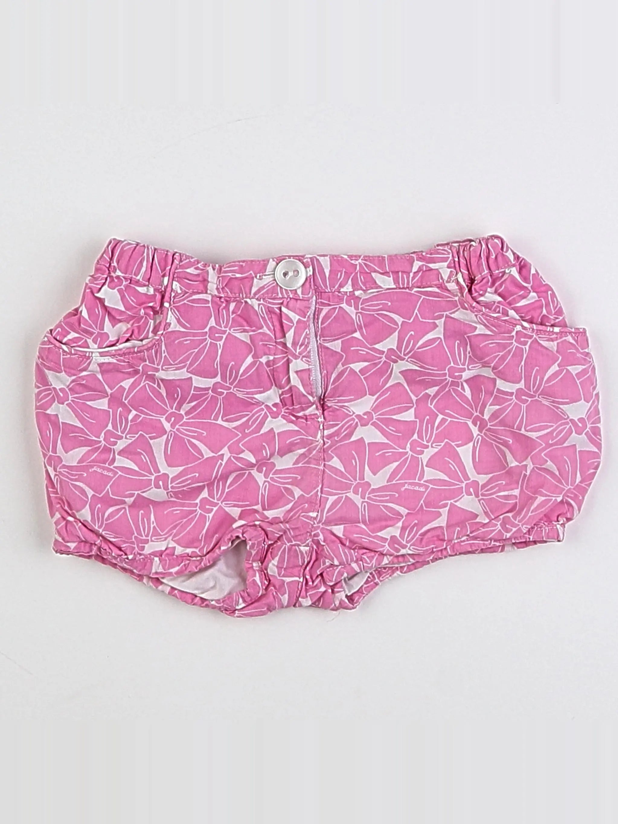 Jacadi - short rose - 12 mois