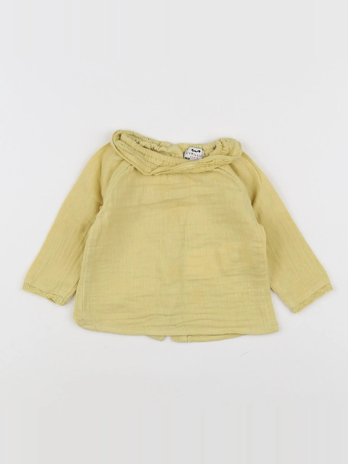 Cyrillus - blouse jaune - 3 mois