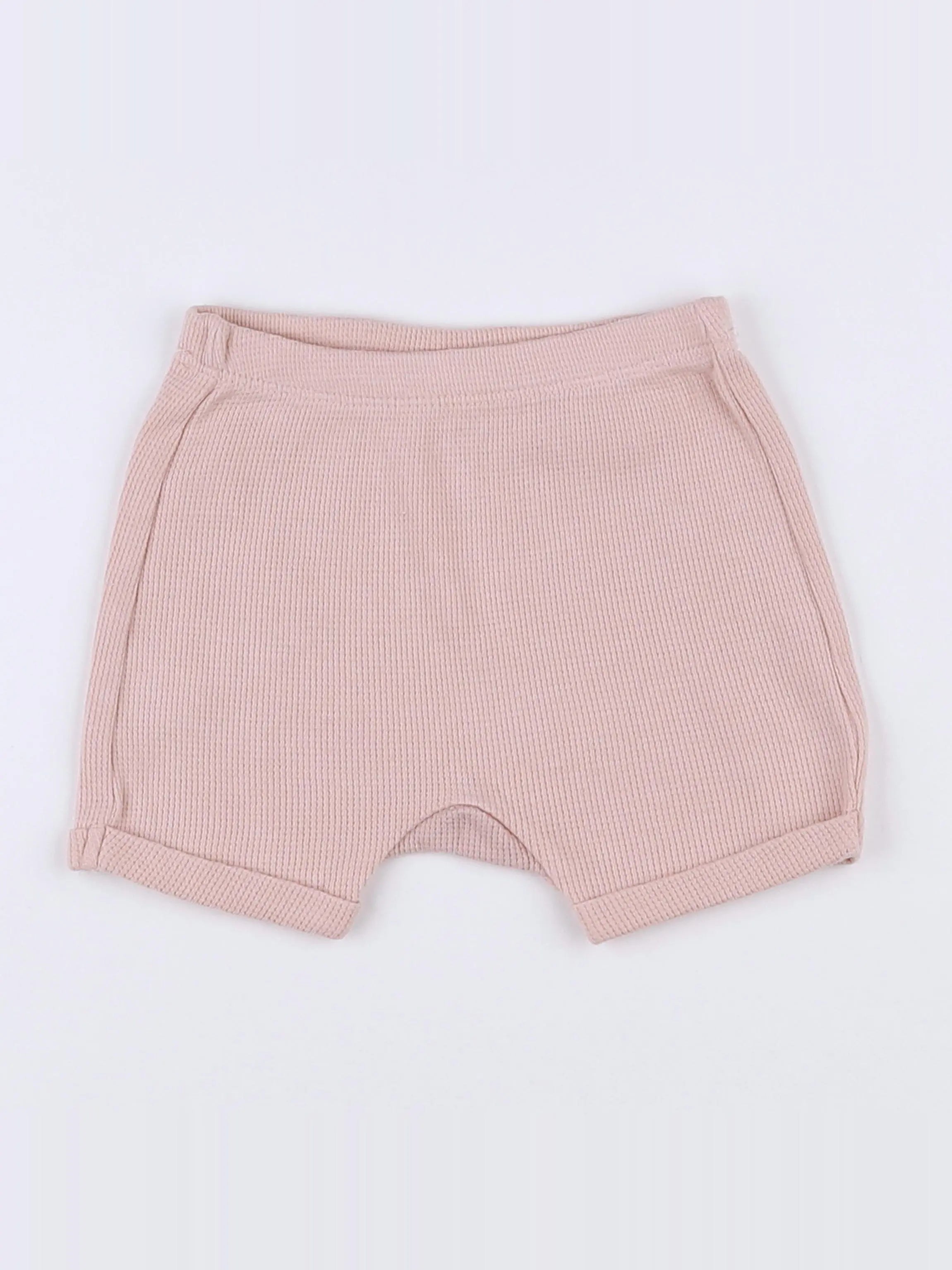 H&M - short rose - 2/4 mois