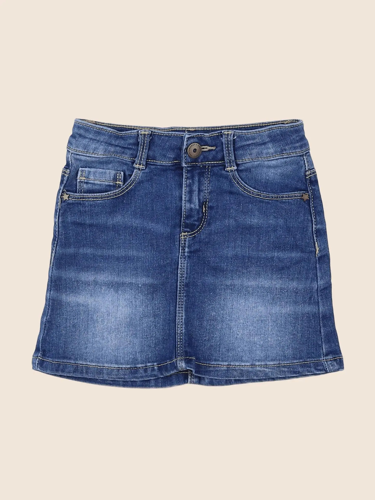 Vertbaudet - jupe bleu - 4 ans