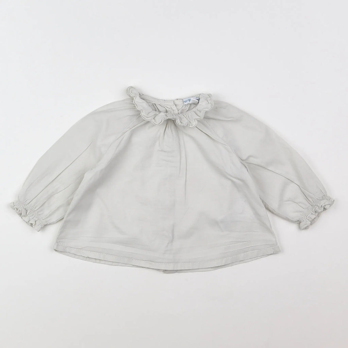 Vertbaudet - blouse blanc - 12 mois