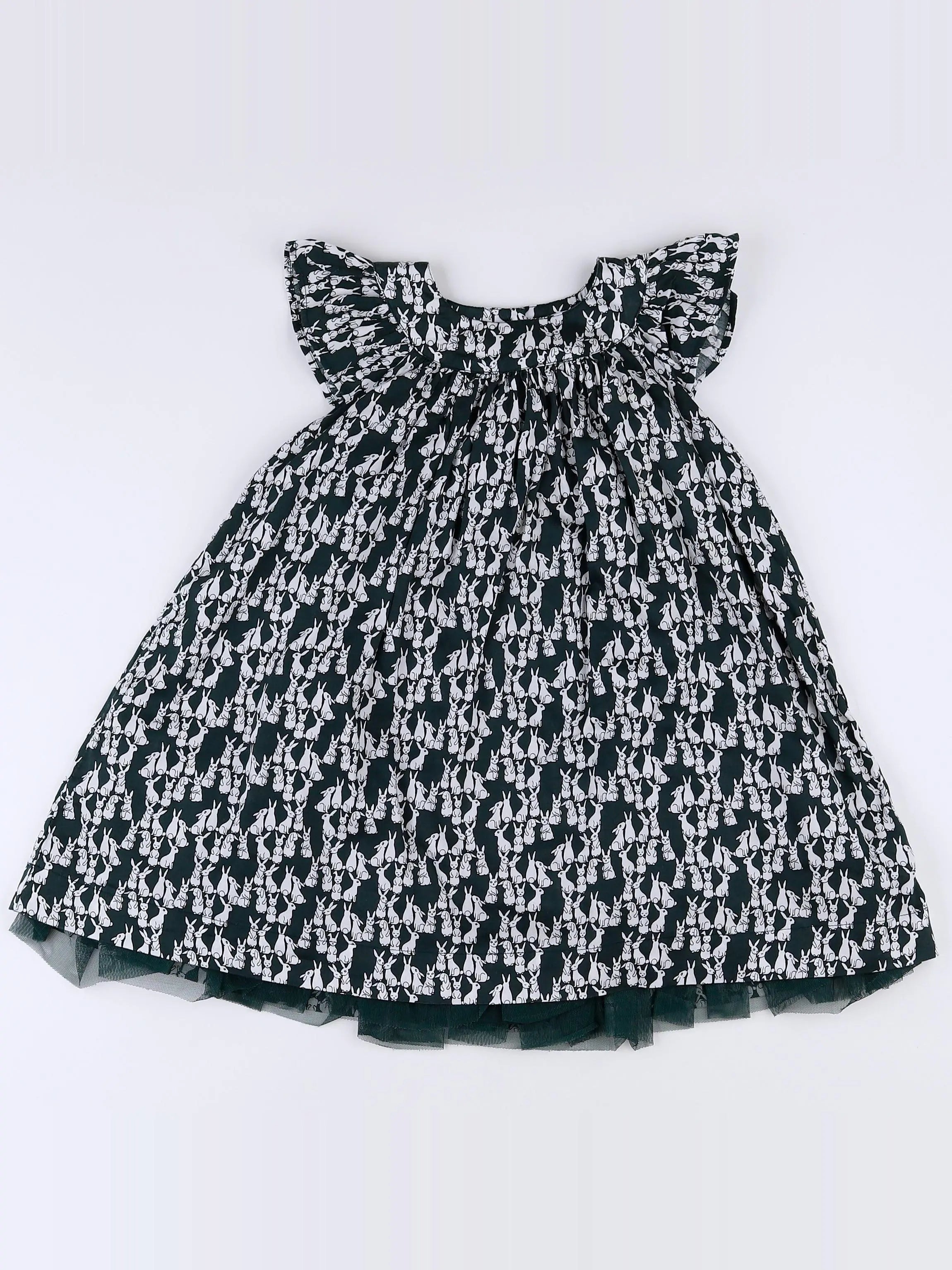 Boutchou - robe vert - 2 ans