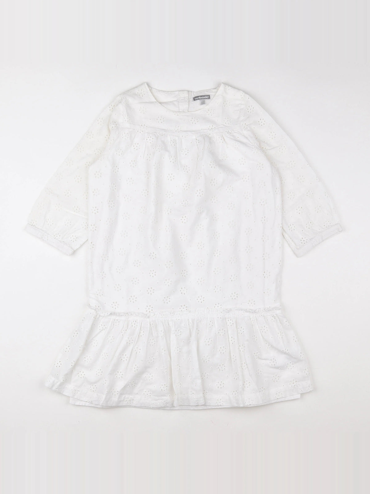 Vertbaudet - robe blanc - 12 ans