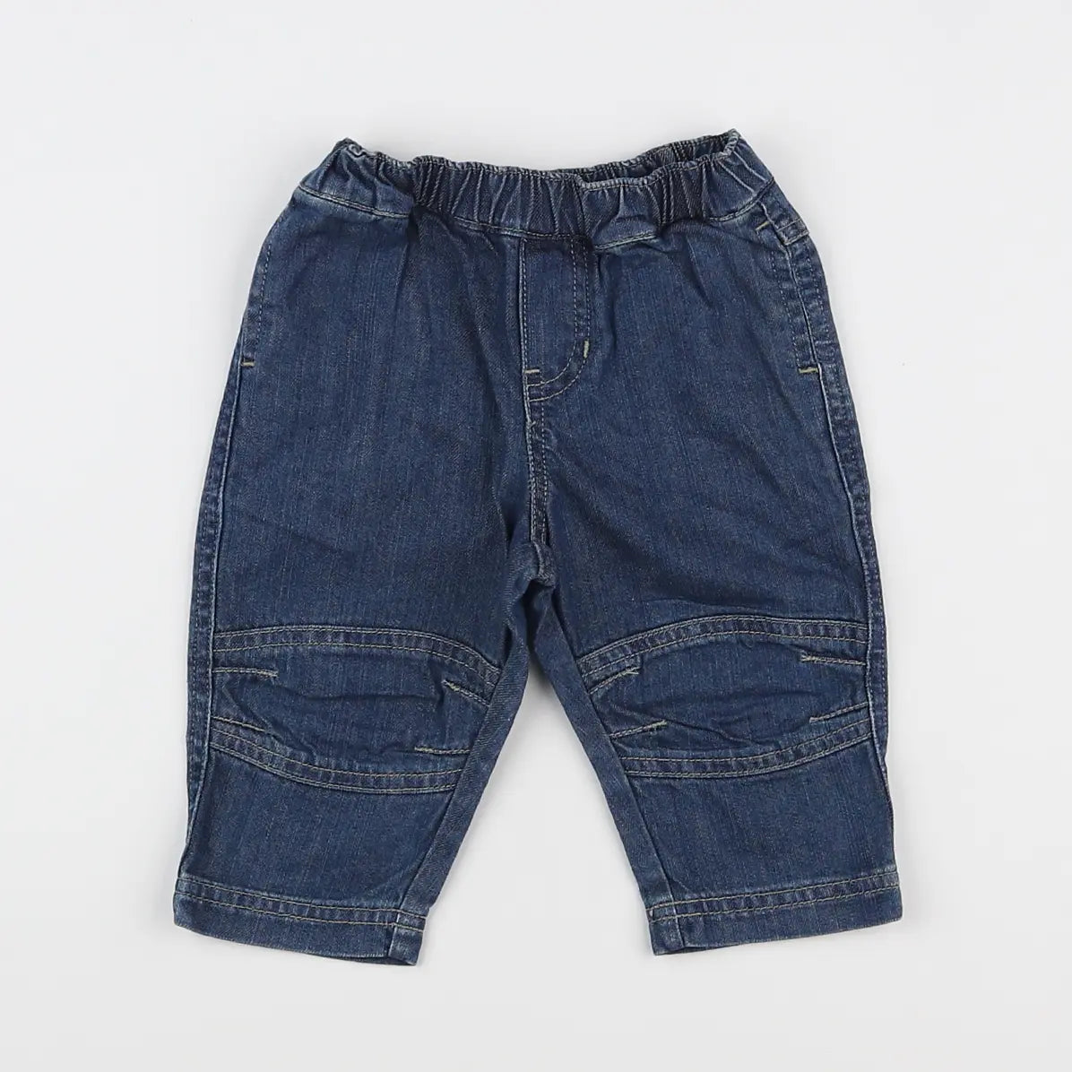 Vertbaudet - jean bleu - 6 mois