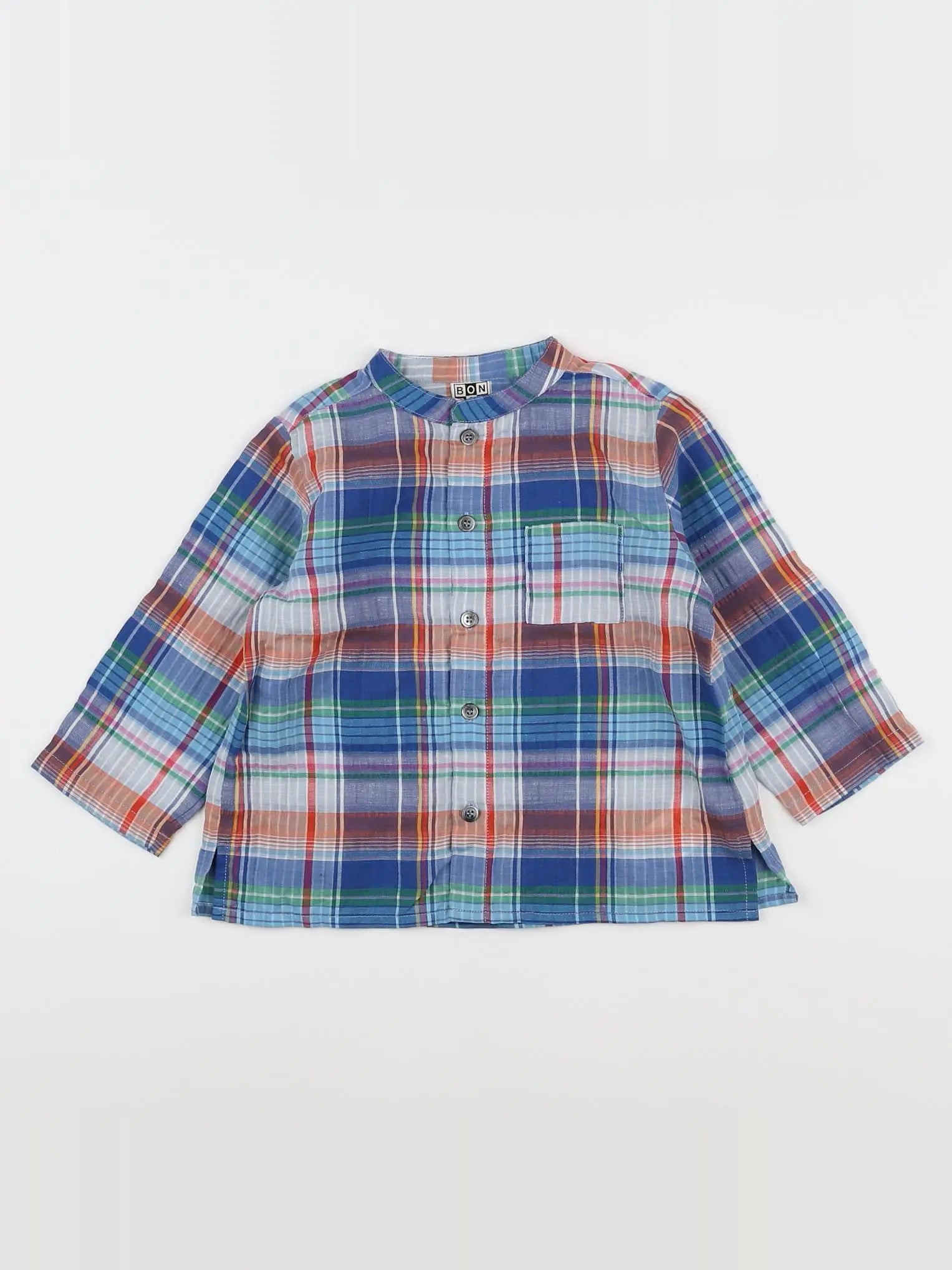 Bonton - chemise multicolore - 18 mois
