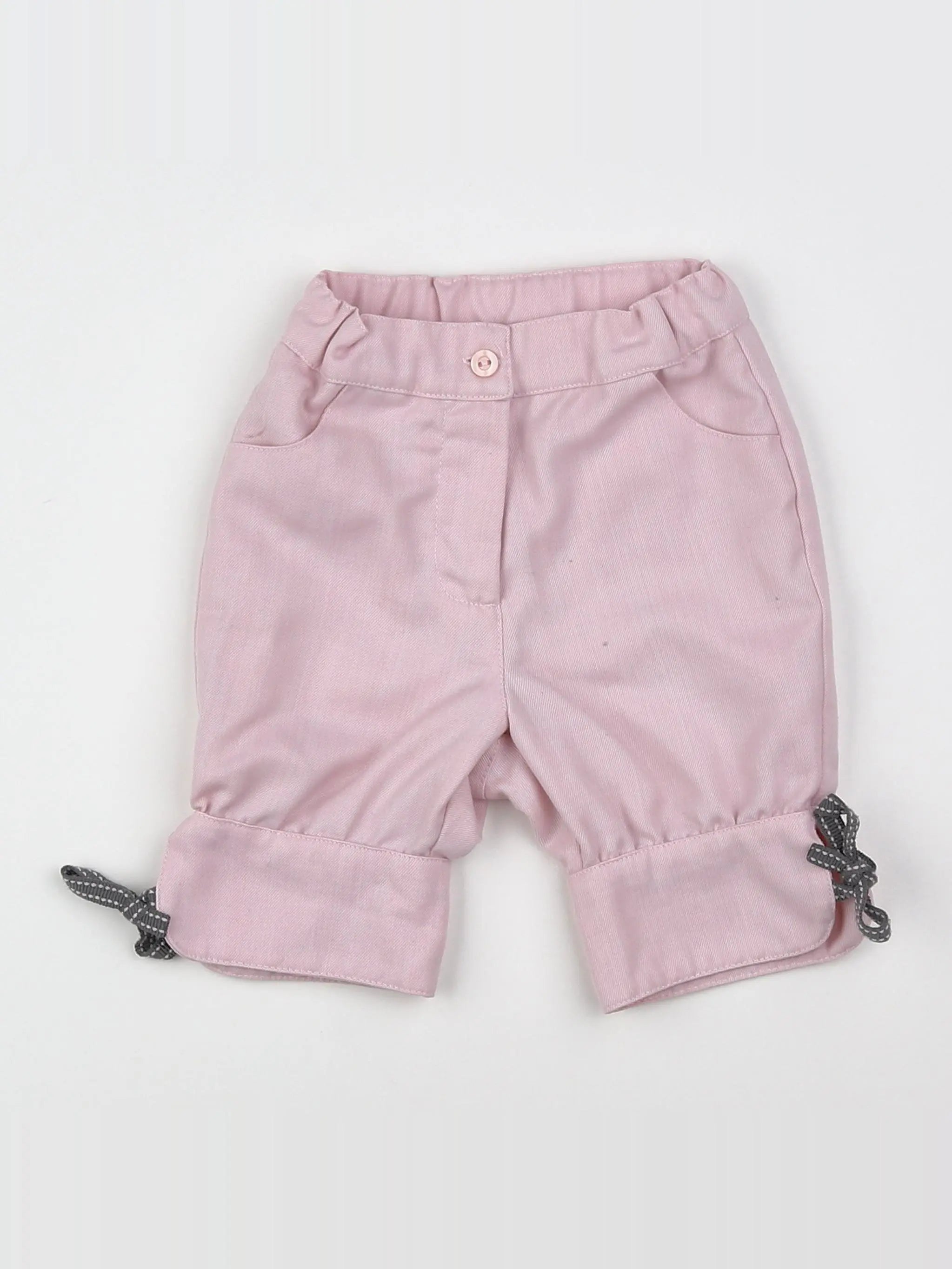 Jacadi - pantacourt rose - 6 mois