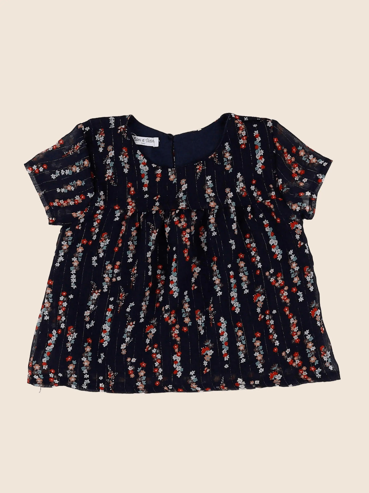 Eden & Victor - blouse noir - 18 mois