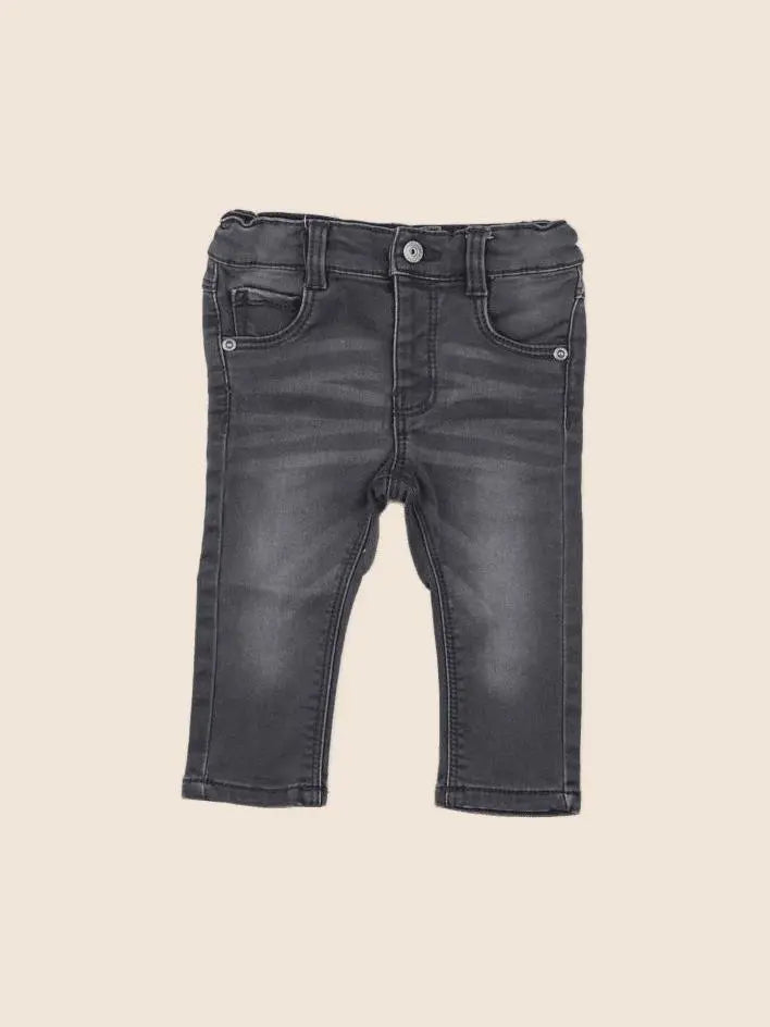 Vertbaudet - jean gris - 9 mois