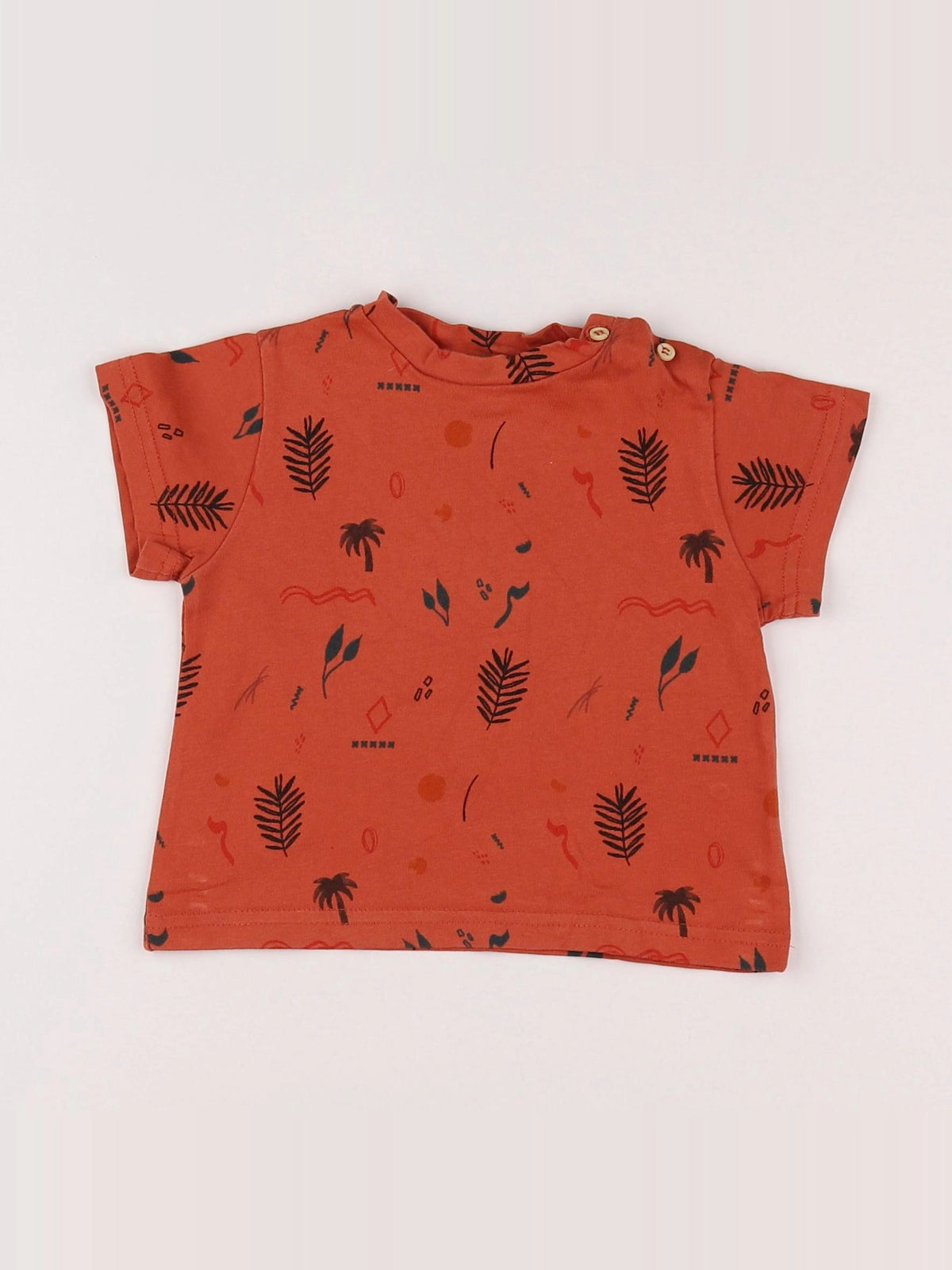 Eden & Victor - tee-shirt rouge - 6 mois
