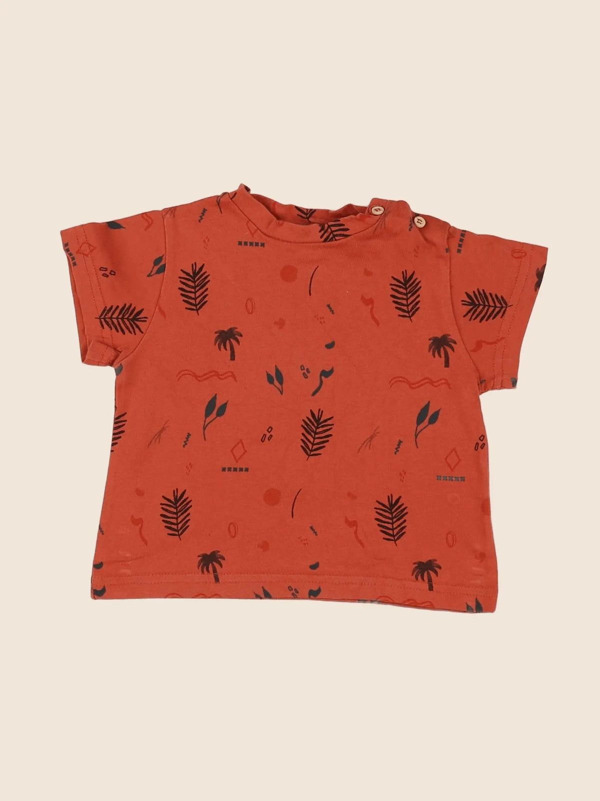 Eden & Victor - tee-shirt rouge - 6 mois