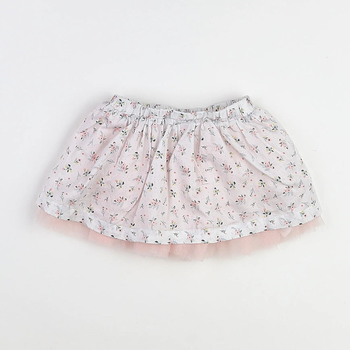 Vertbaudet - jupe multicolore - 12 mois