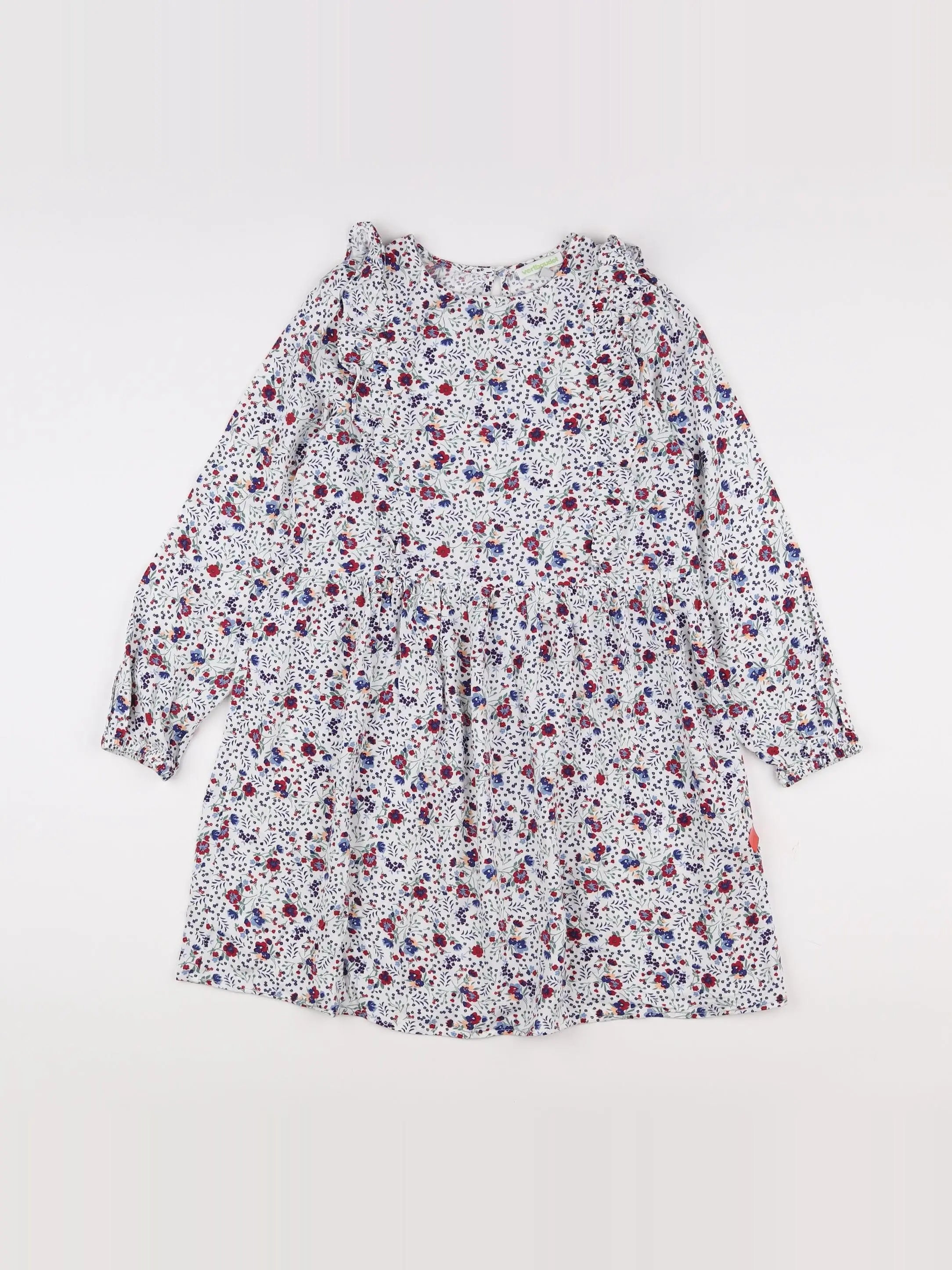 Vertbaudet - robe blanc - 9 ans