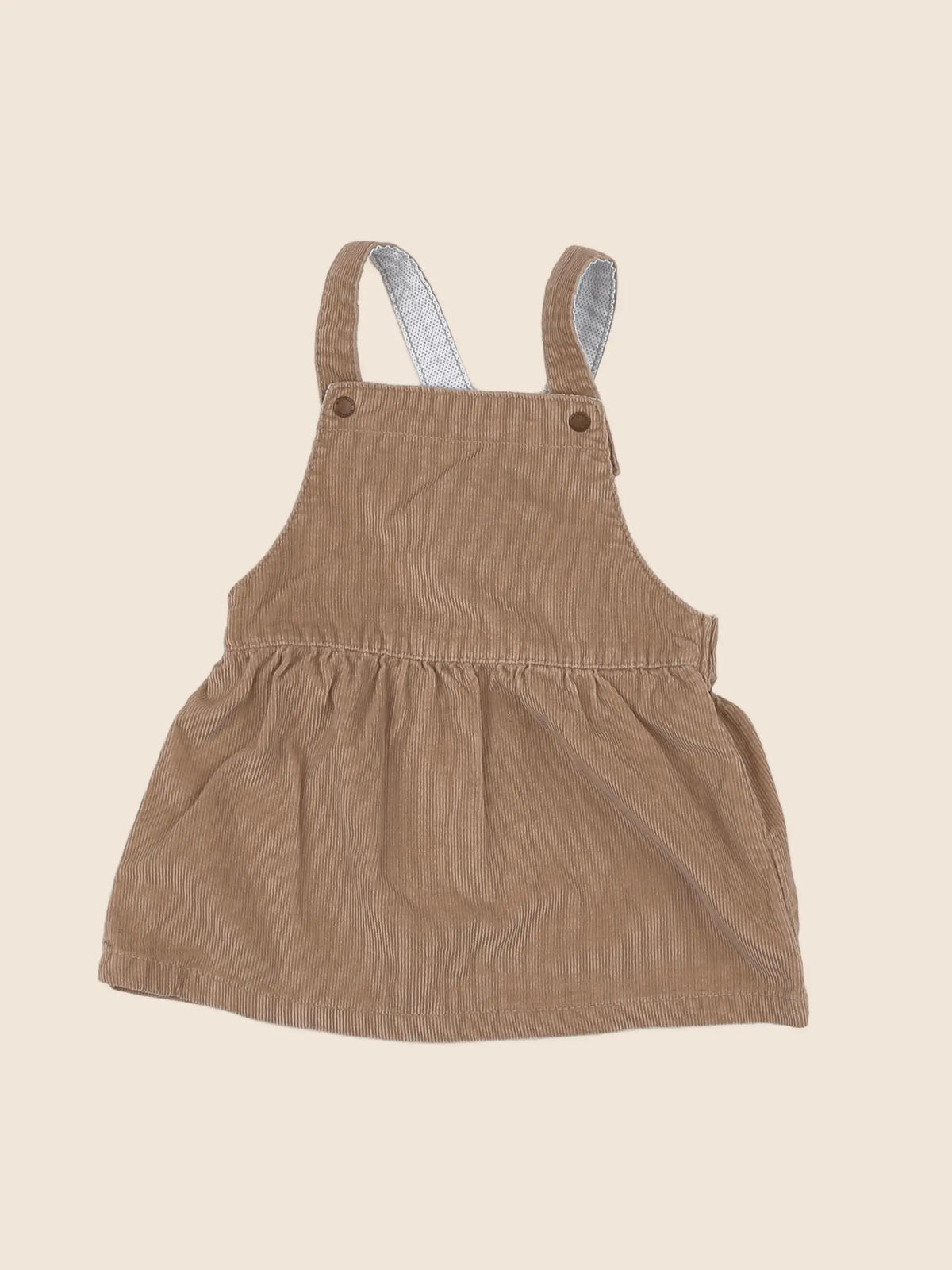Vertbaudet - robe marron - 12 mois