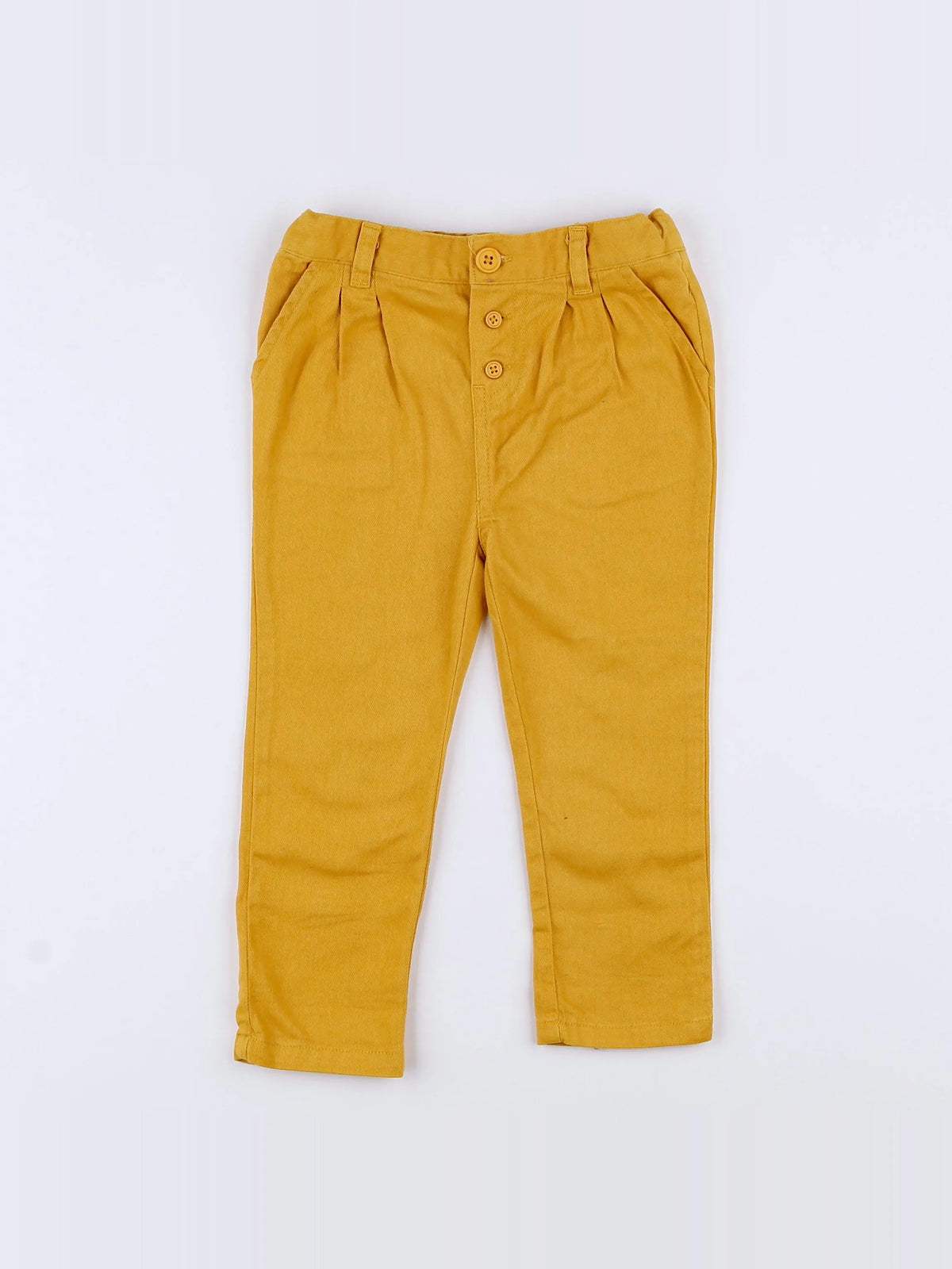 La Redoute - pantalon jaune - 18 mois