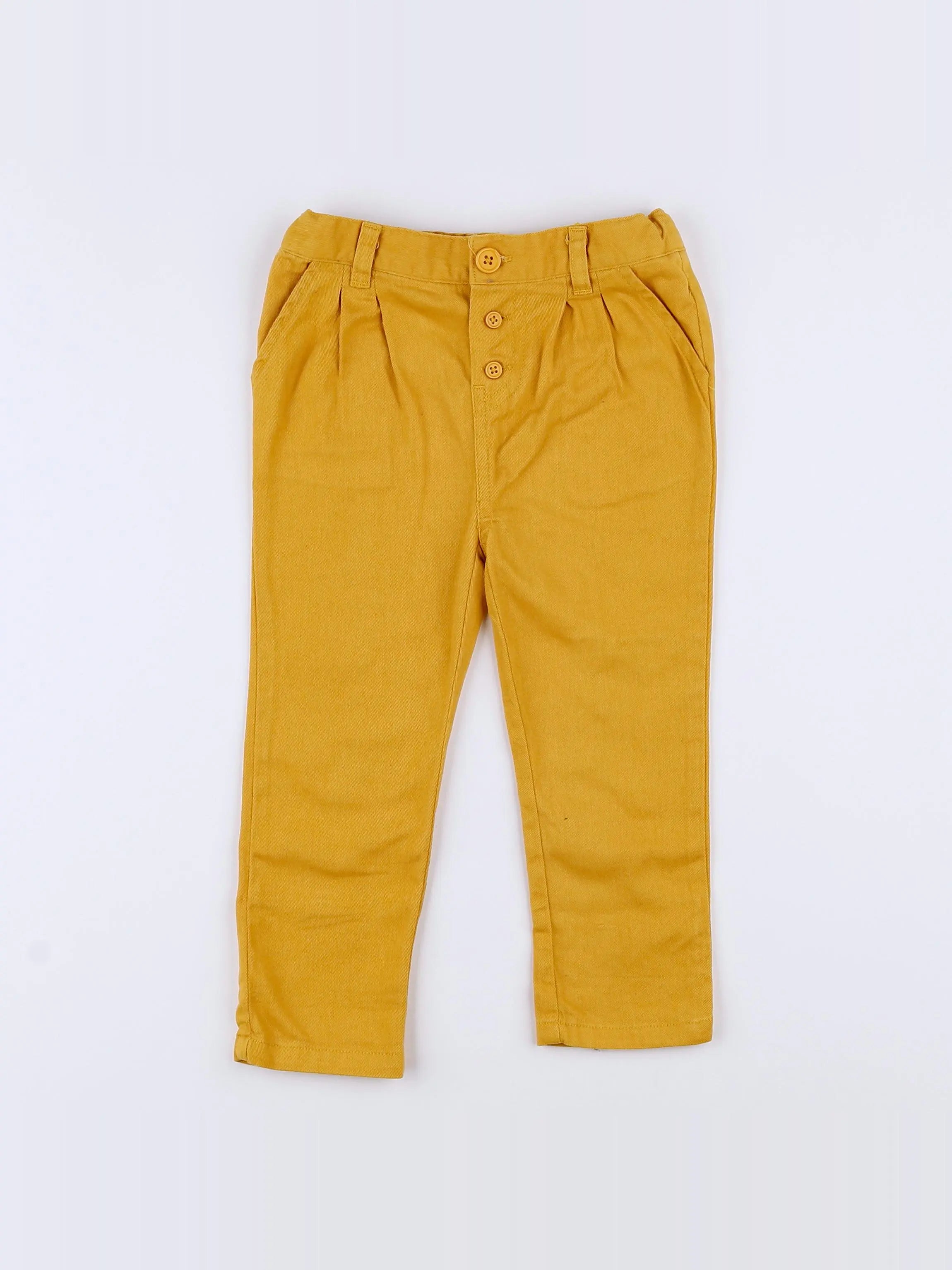 La Redoute - pantalon jaune - 18 mois