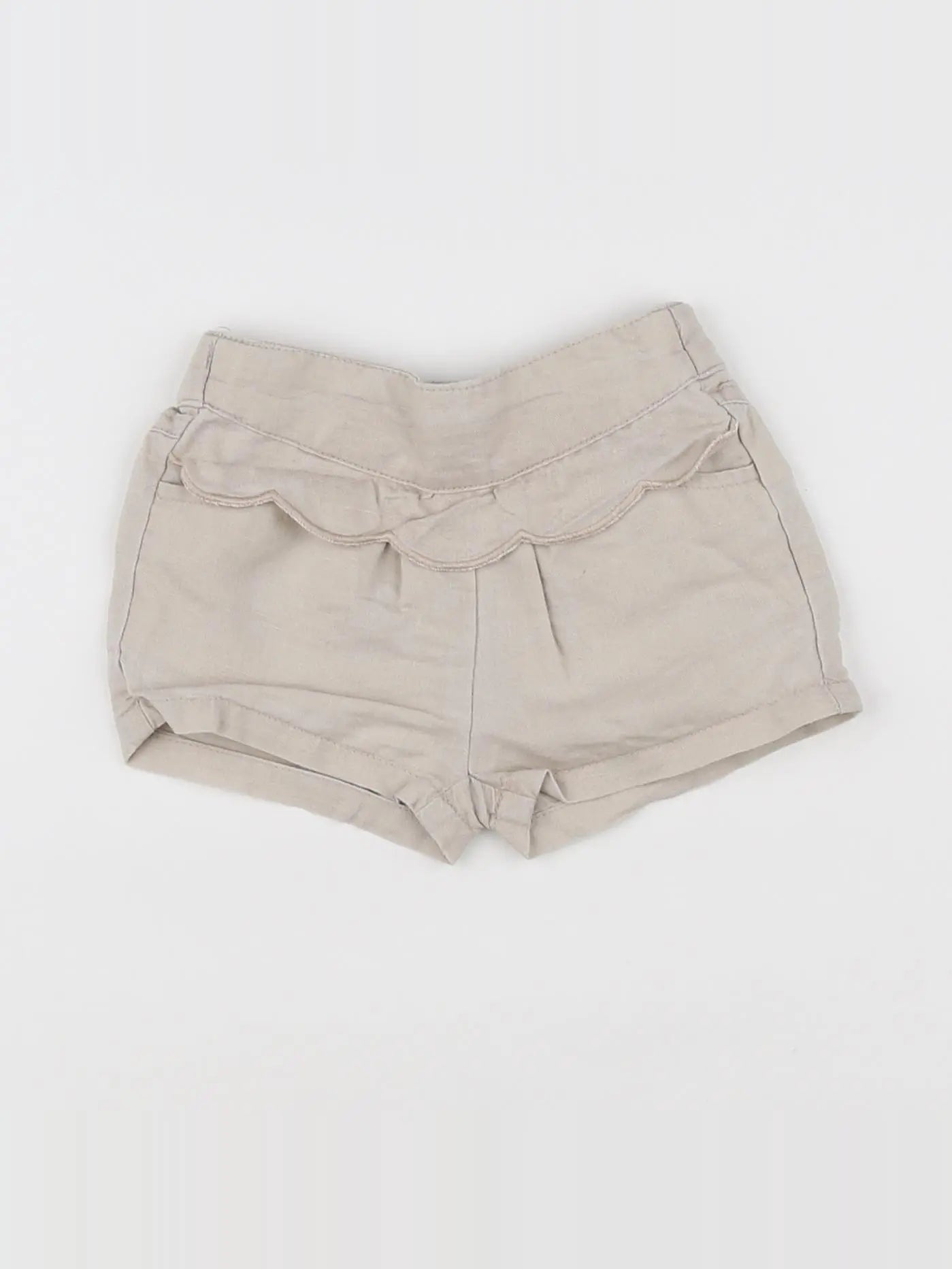 Tape à l'oeil - short beige - 6 mois