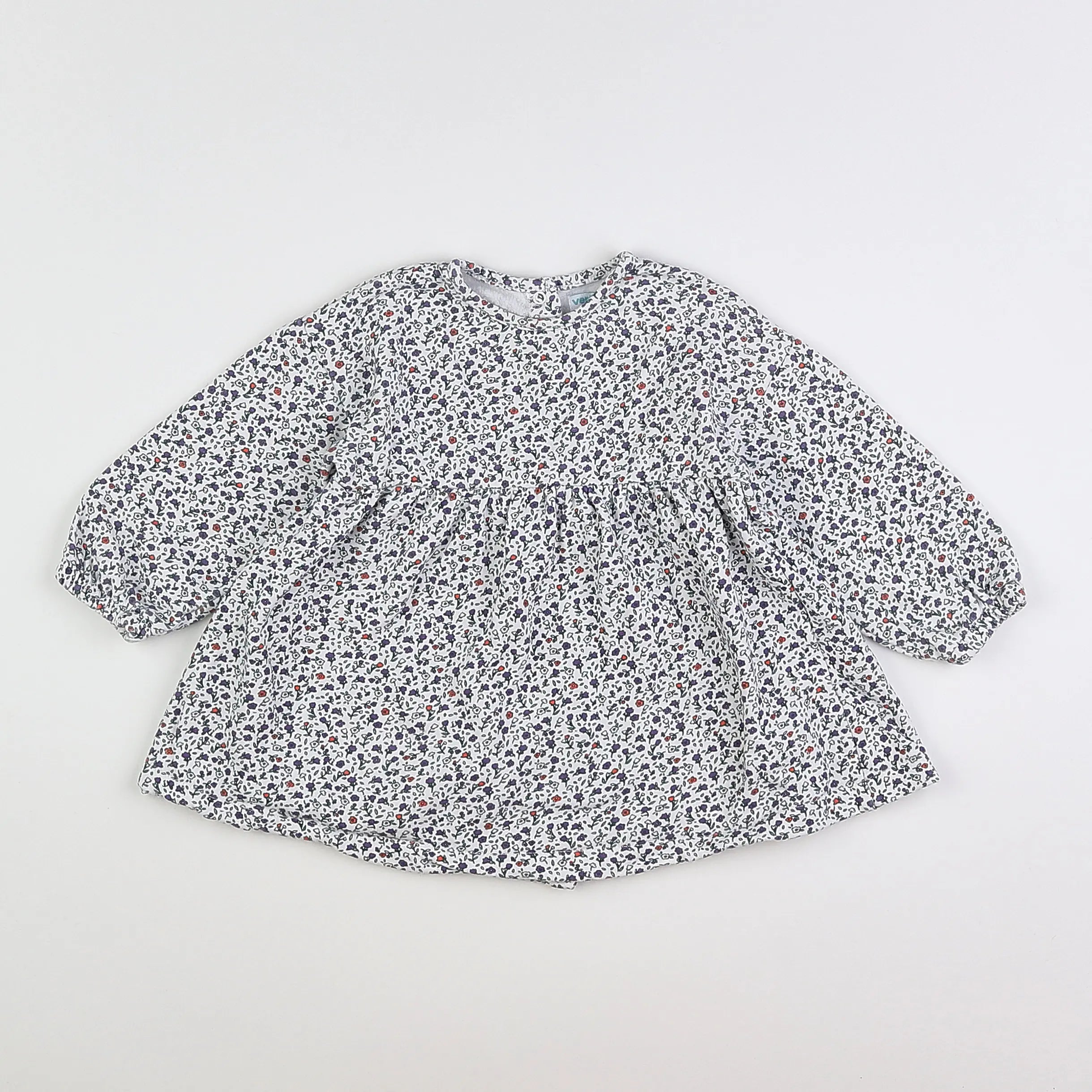 Vertbaudet - robe blanc - 18 mois