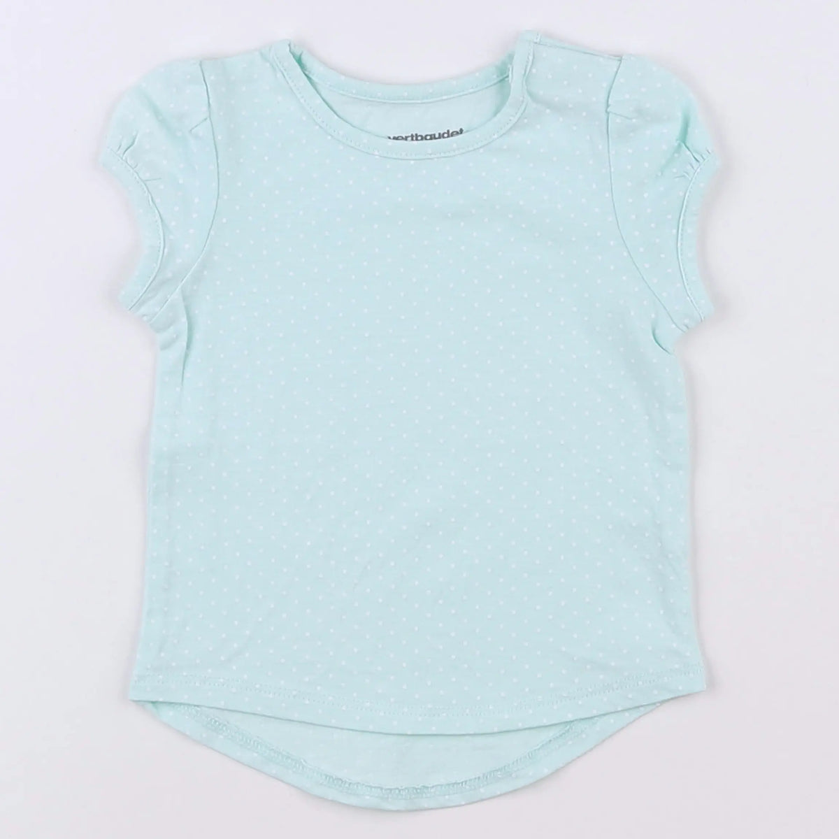 Vertbaudet - tee-shirt vert - 3 mois