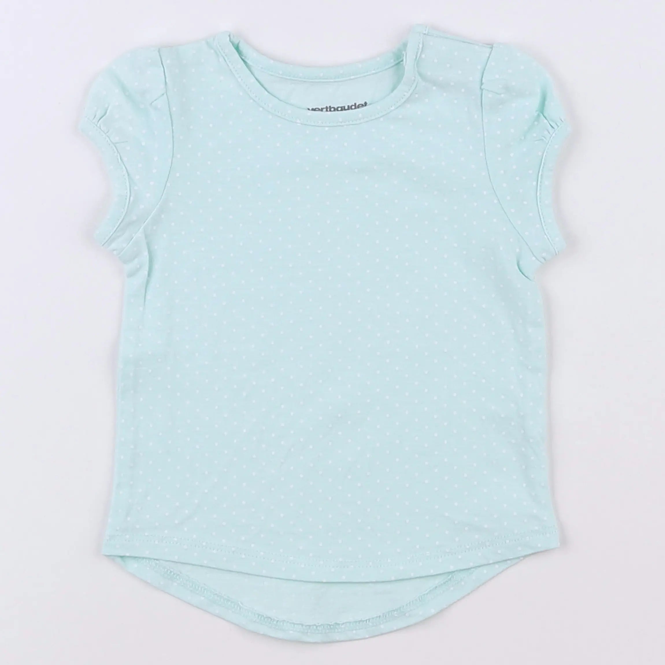 Vertbaudet - tee-shirt vert - 3 mois