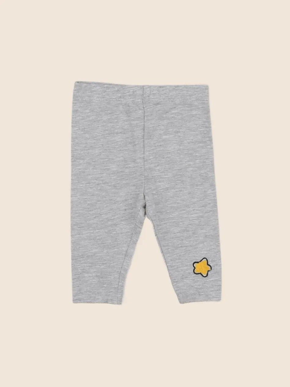 Vertbaudet - legging gris - 3 mois