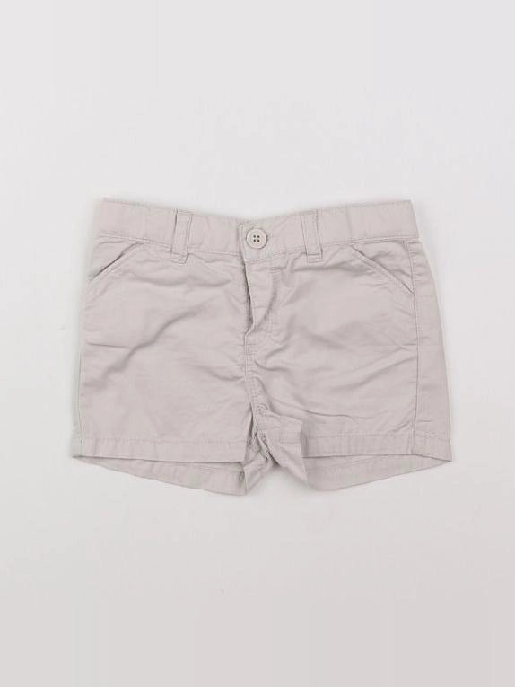 Petit Bateau - short beige - 12 mois