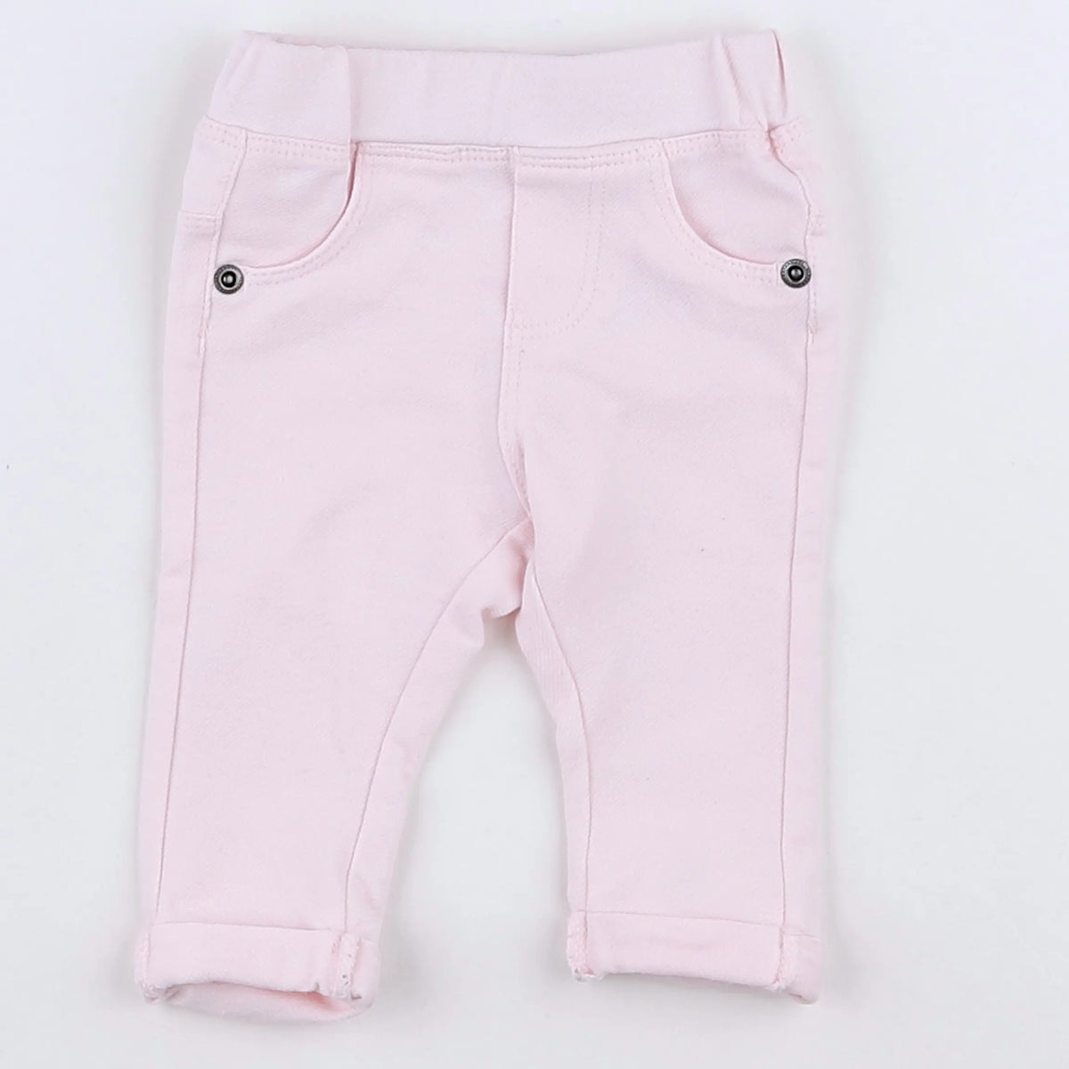 Vertbaudet - jegging rose - 3 mois