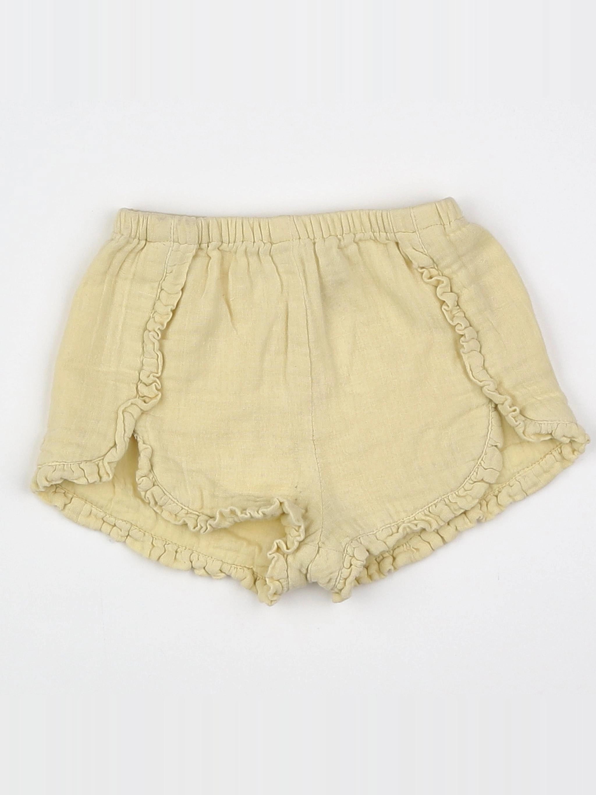 Cyrillus - short jaune - 1/3 mois