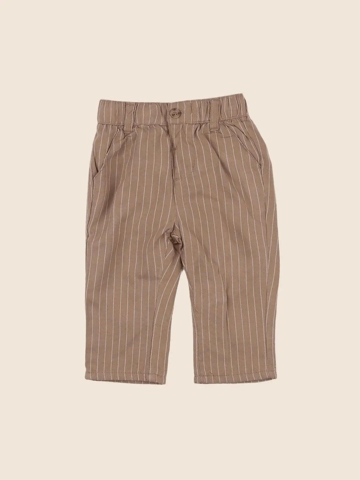 Vertbaudet - pantalon marron - 6 mois