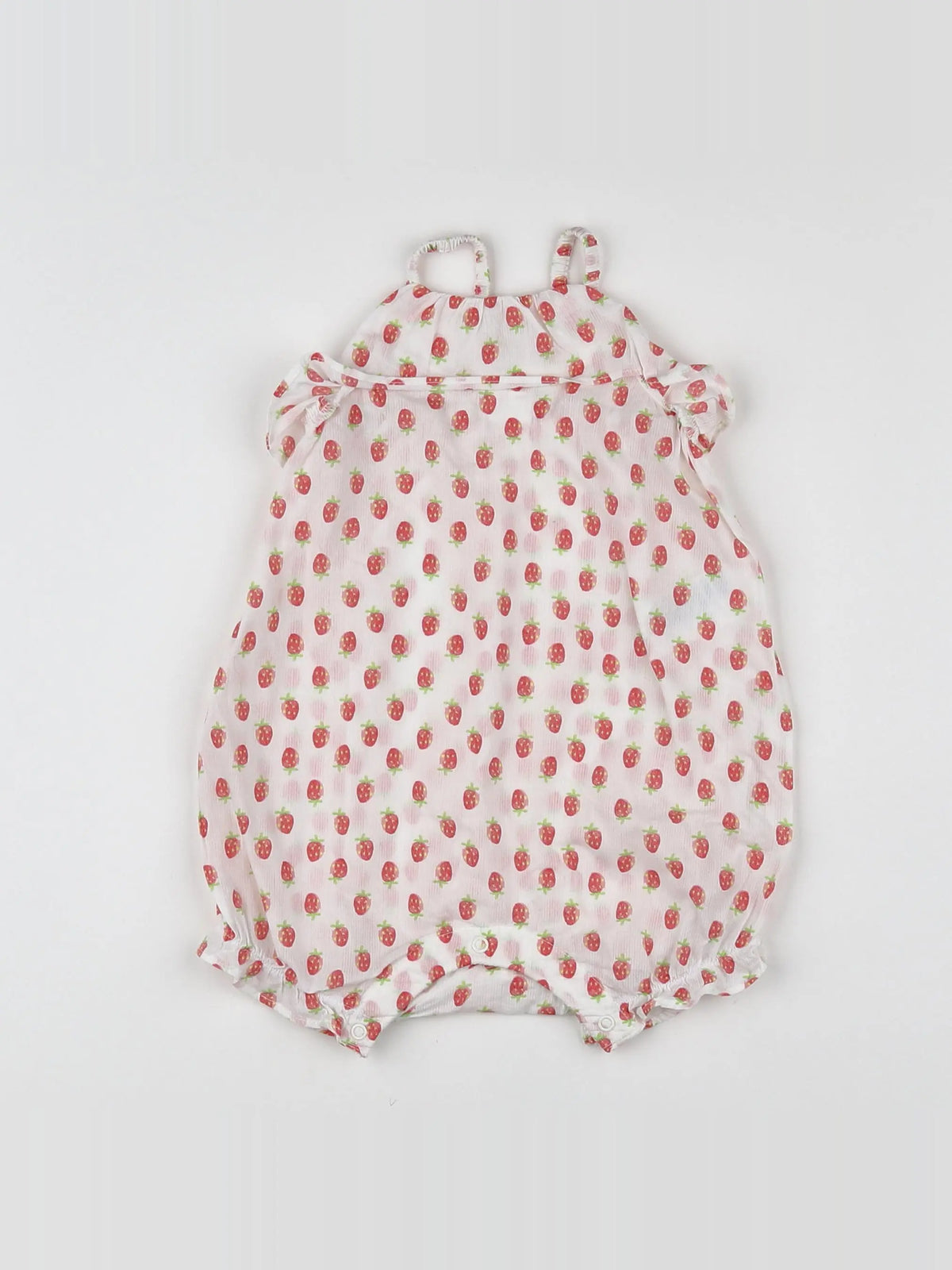 H&M - combinaison rouge - 3/6 mois